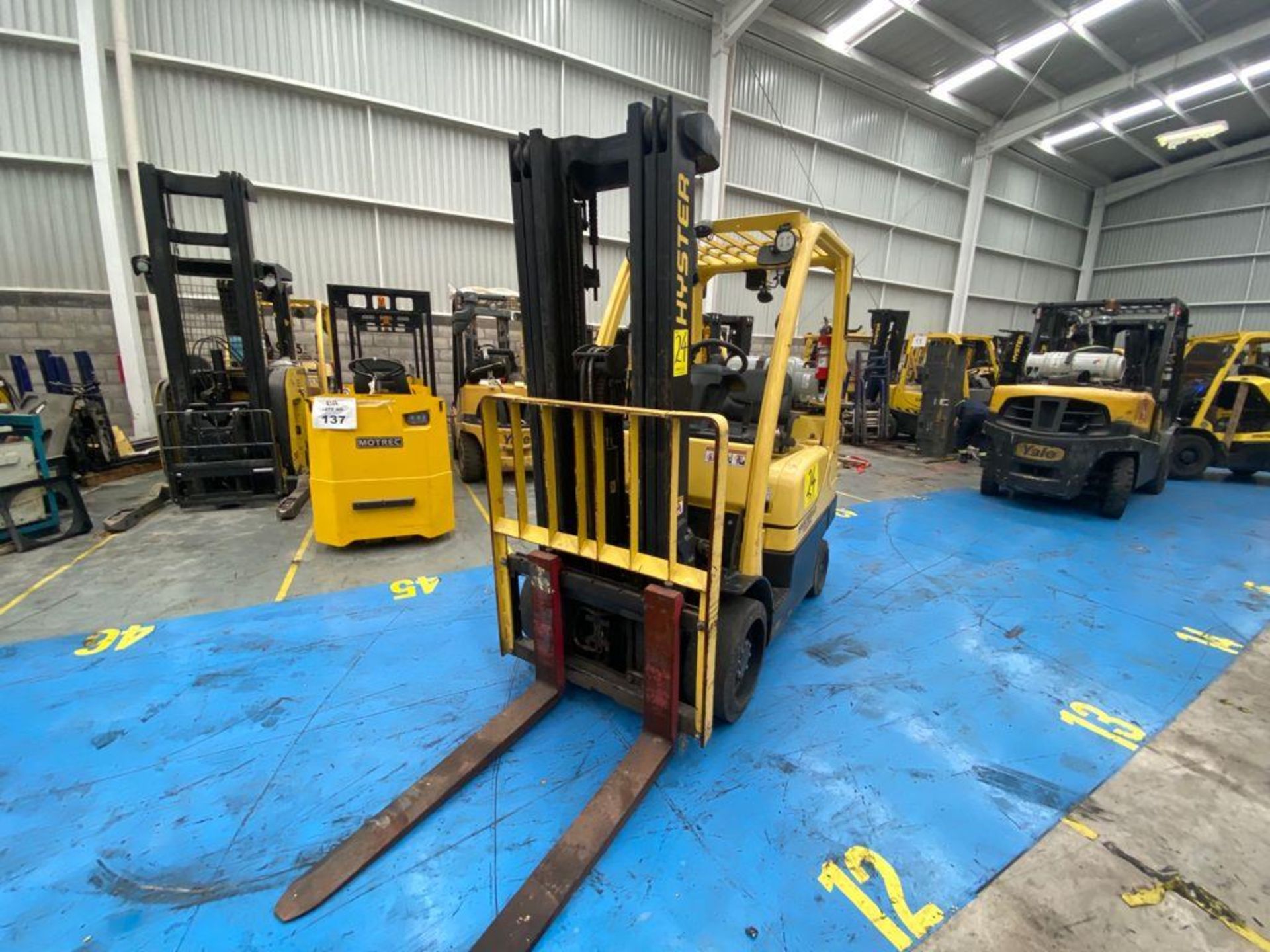 Hyster Forklift, Model S60FT, S/N H187V08134R, Year 2017, 5750 lb capacity - Image 17 of 40