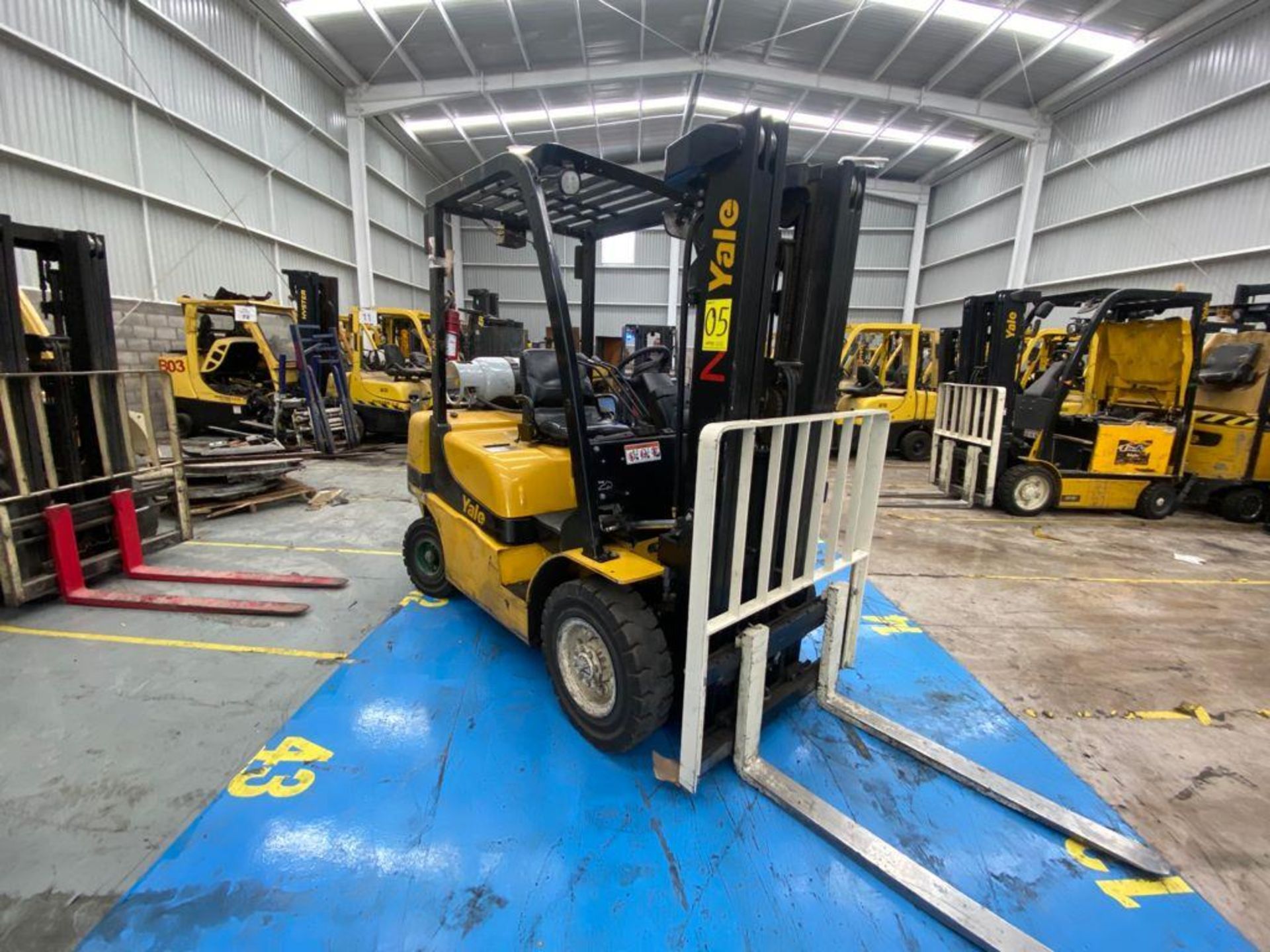 Yale Forklift, Model GP050MX, S/N A390V07349S, Year 2018, 4800 lb capacity - Image 6 of 33