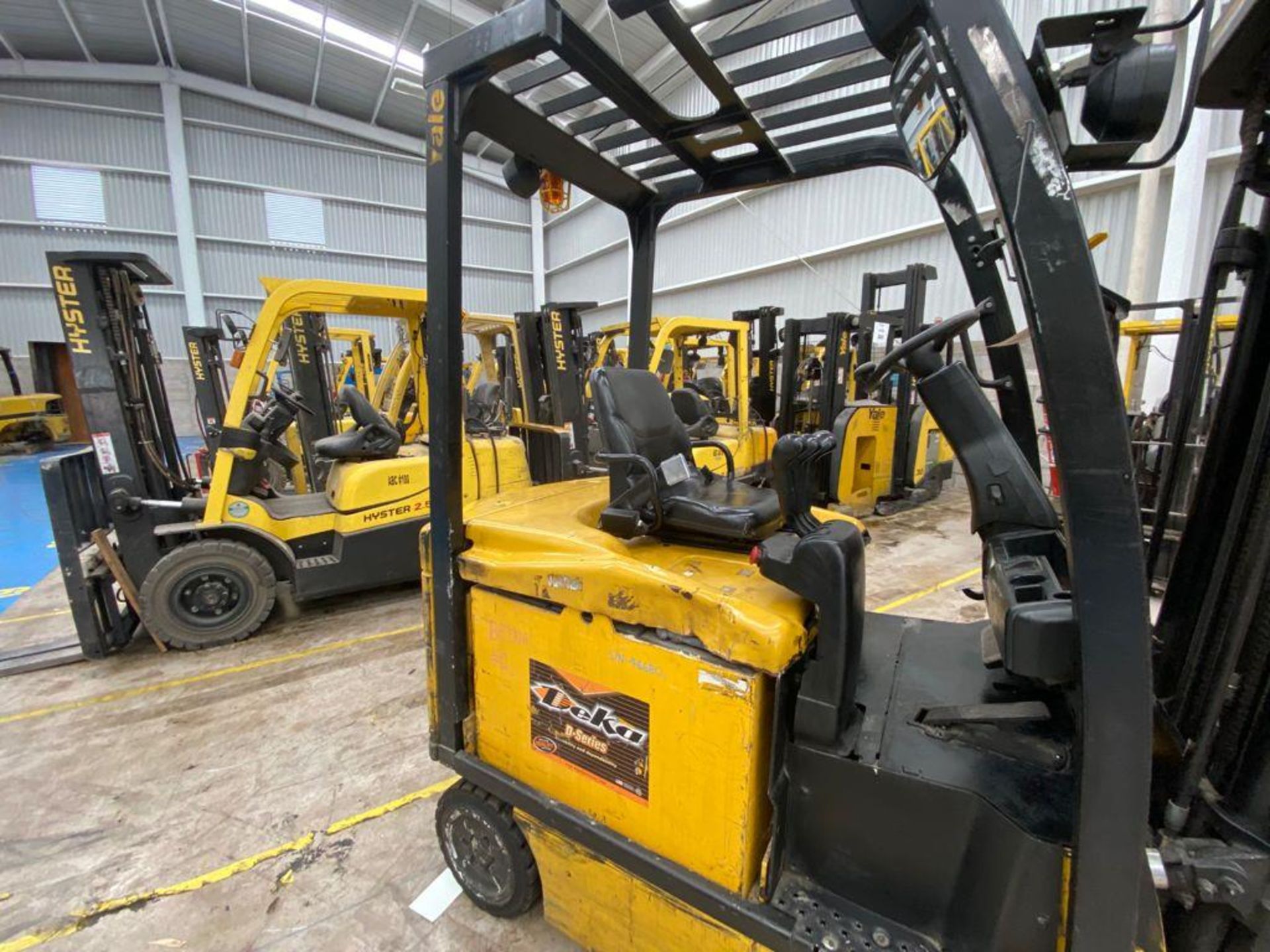 Yale Electric Forklift, Model ERC060VGN36TE088, S/N A968N17882R, Year 2017, 5800 lb capacity - Image 43 of 44