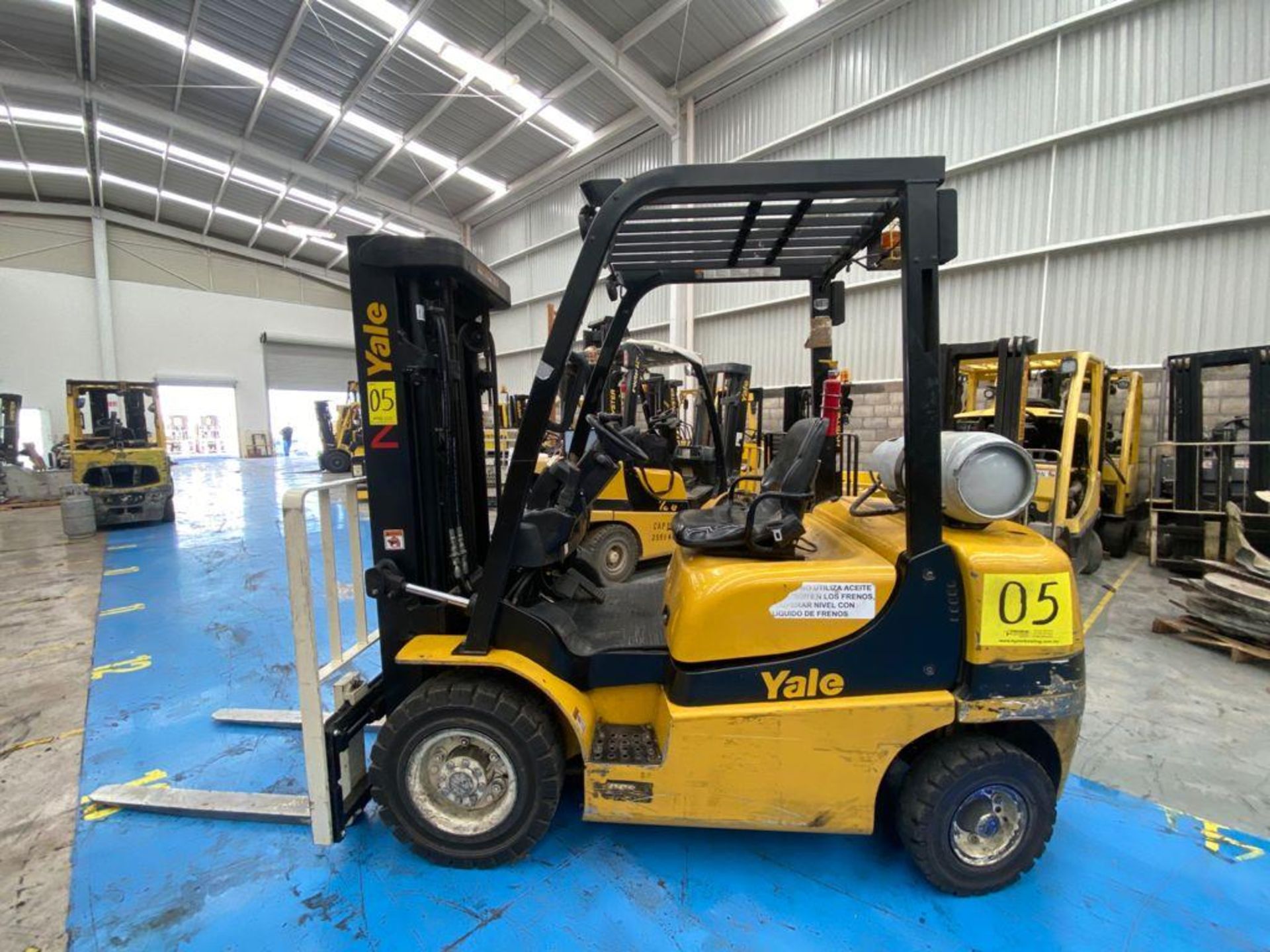 Yale Forklift, Model GP050MX, S/N A390V07349S, Year 2018, 4800 lb capacity - Image 2 of 33