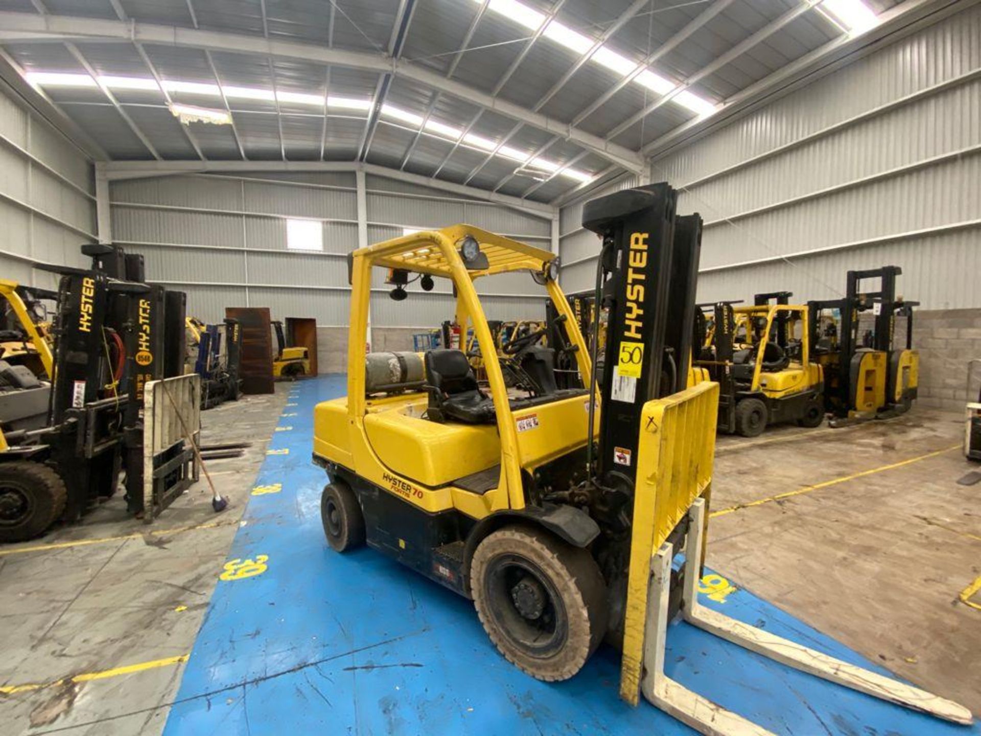 Hyster Forklift, Model H70FT, S/N P177V05815P, Year 2016, 6750 lb capacity - Image 6 of 40