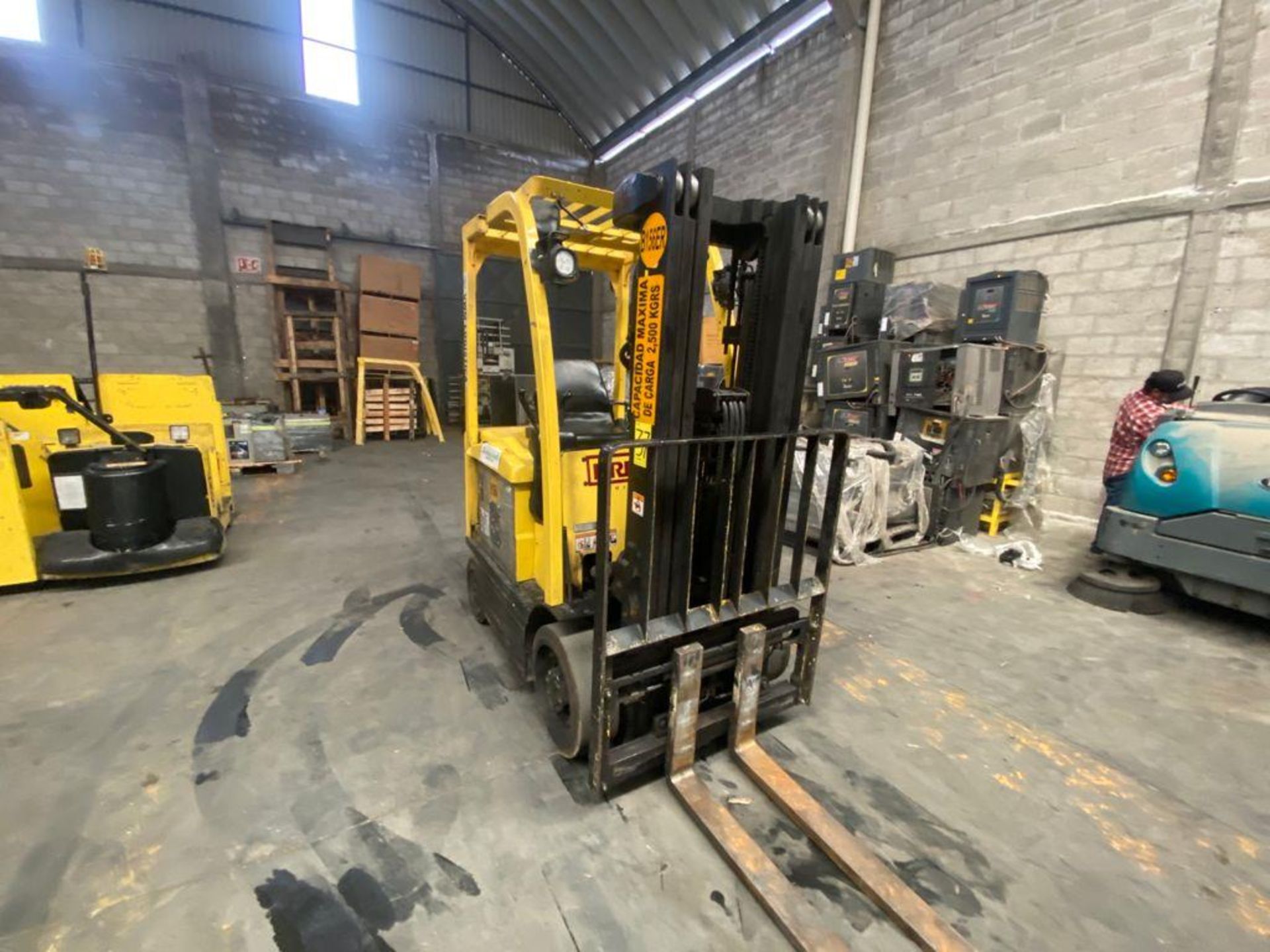 Hyster Electric Forklift, Model E50XN, S/N A268N20389P, Year 2016, 4700 lb capacity - Image 7 of 33