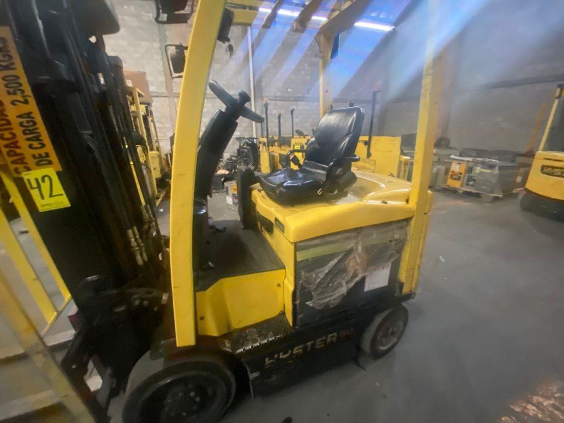 Hyster Electric Forklift, Model E50XN, S/N A268N20432P, Year 2016, 4700 lb capacity - Image 23 of 43