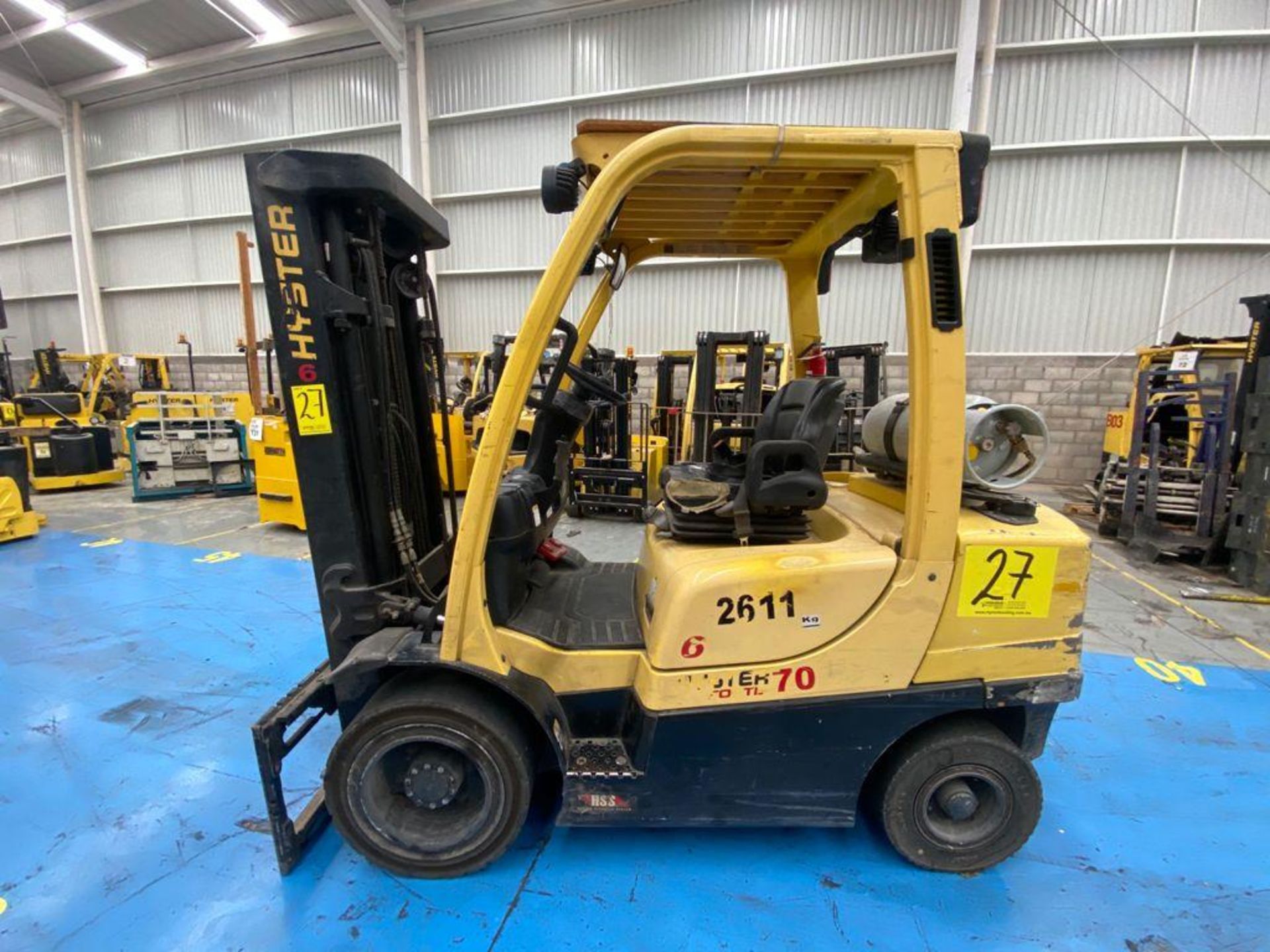 Hyster Forklift, Model H60FT, S/N P177V03468N, Yaer 2015, 5750 lb capacity - Image 3 of 42