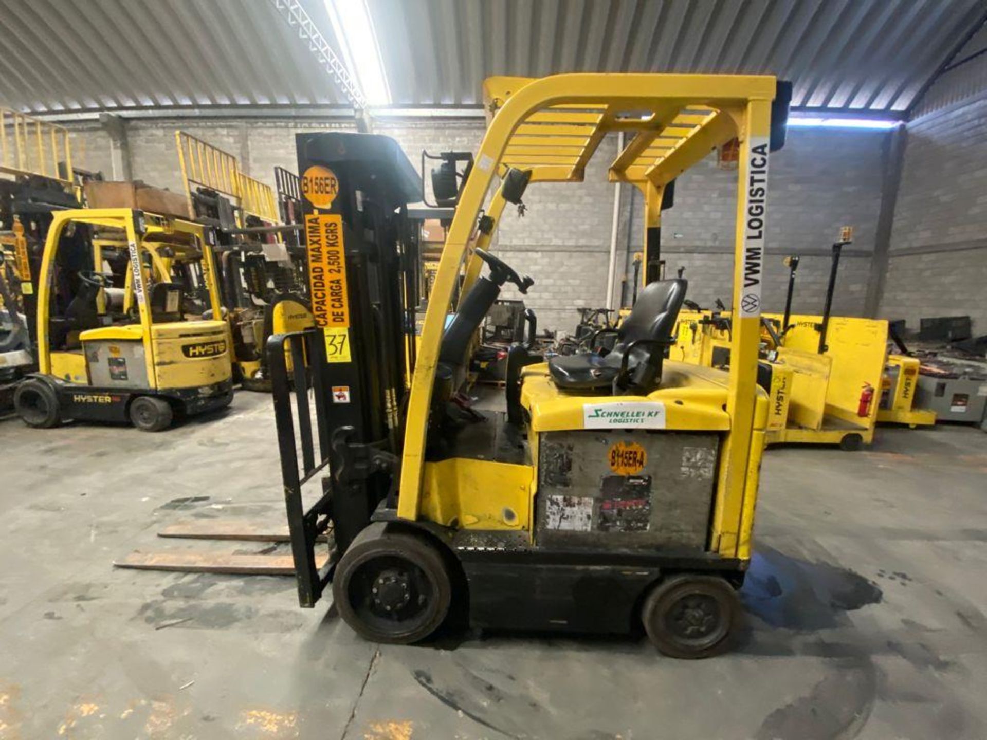 Hyster Electric Forklift, Model E50XN, S/N A268N20389P, Year 2016, 4700 lb capacity - Image 3 of 33