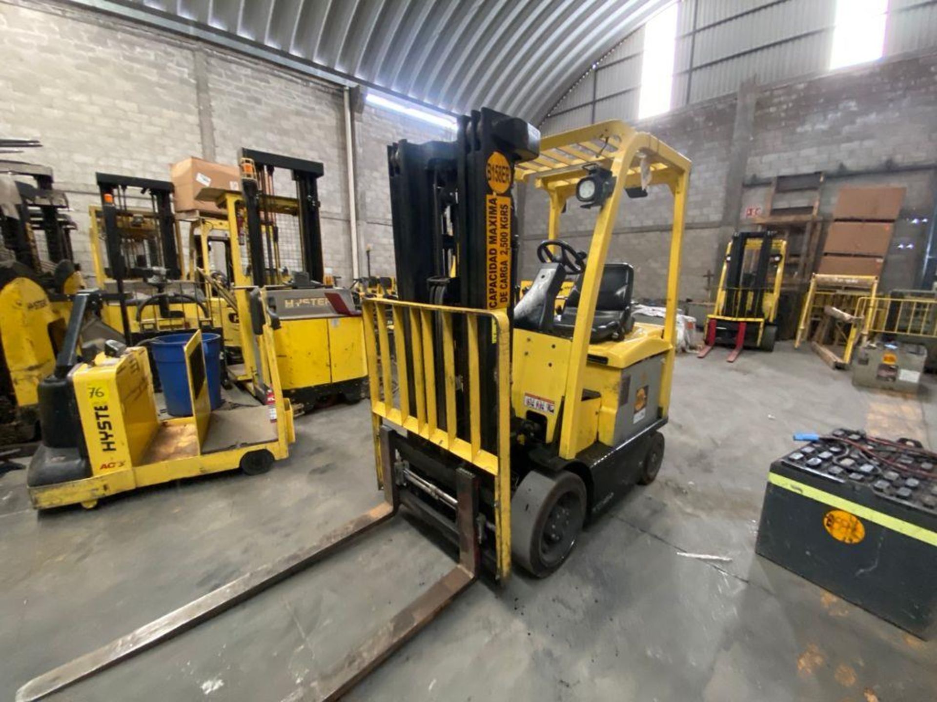 Hyster Electric Forklift, Model E50XN, S/N A268N20431P, Year 2016, 4700 lb capacity - Image 4 of 32