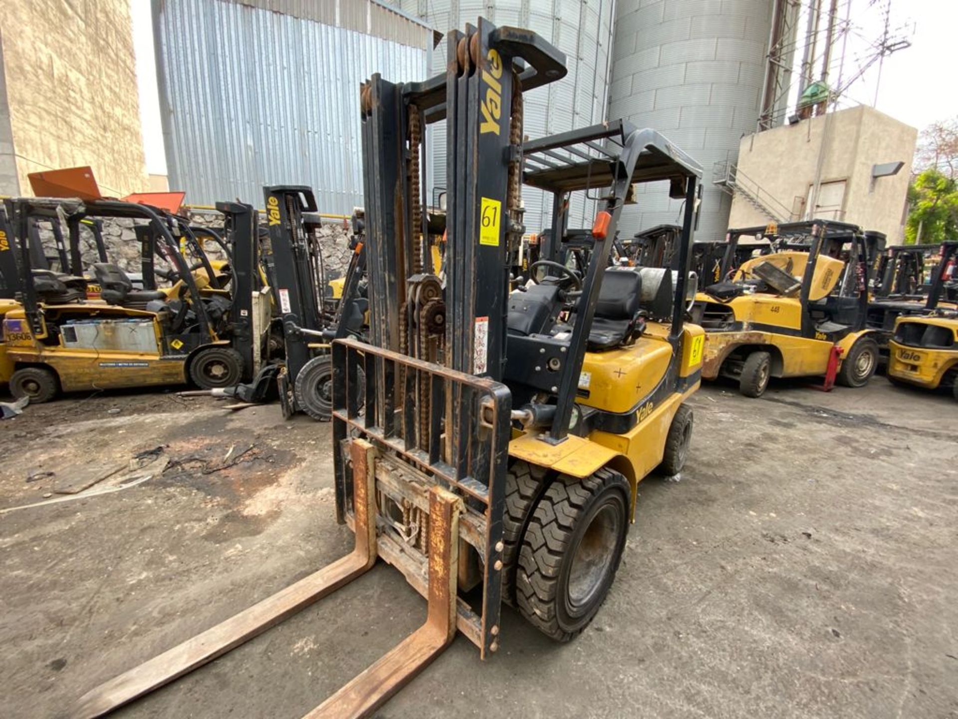 Yale Forklift, Model GLP30MX, S/N D871R01969P, Year 2016, 6000 lb capacity - Image 5 of 40