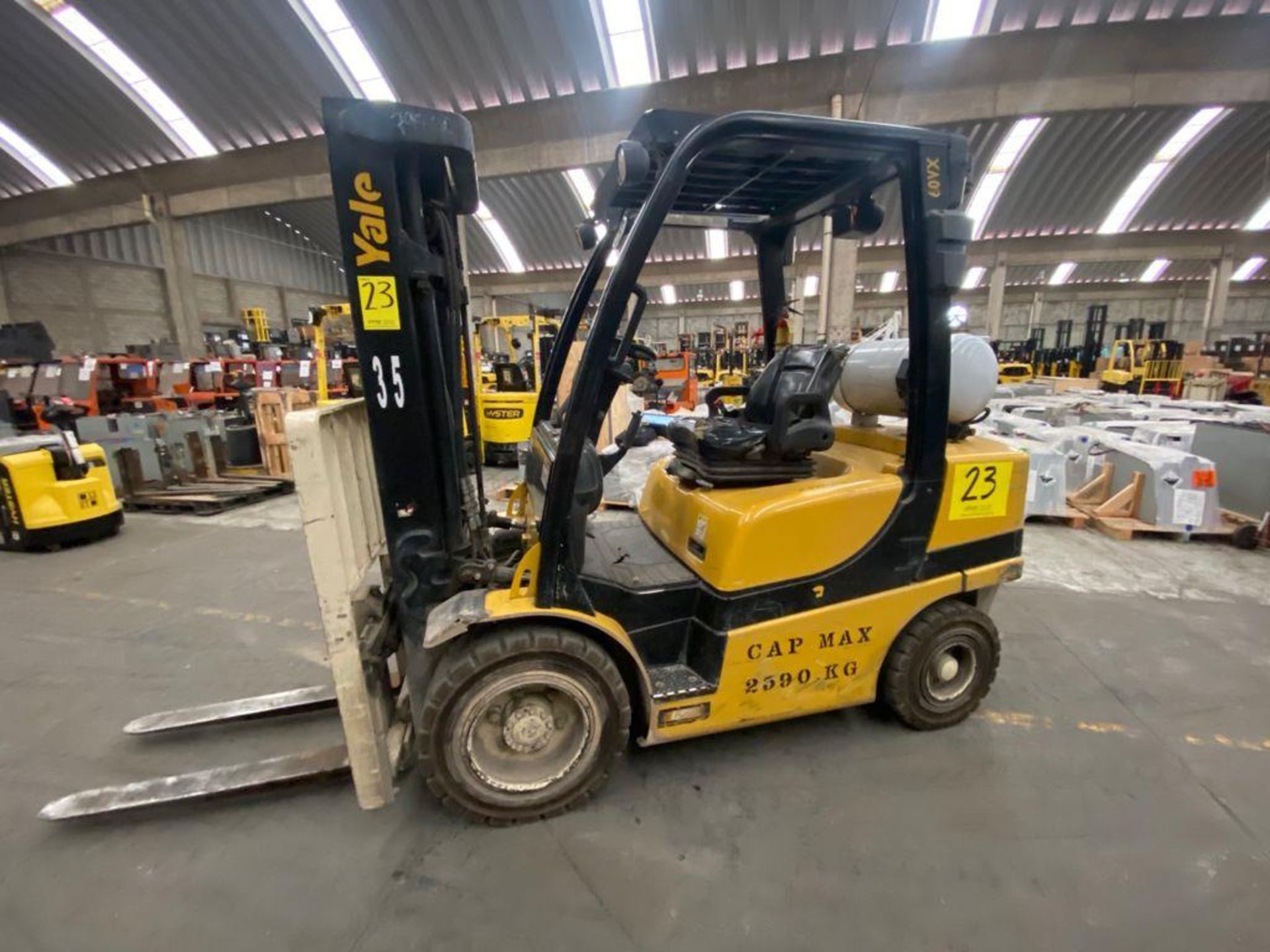 Yale Forklift, Model GLP060VXNDAE087, S/N D875V07980R, Year 2017, 5700 lb capacity