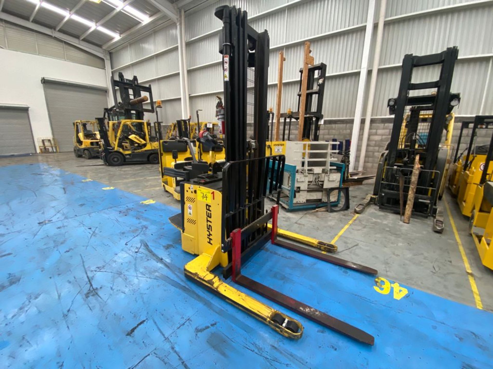 Hyster Electric Platform High Lift Stacker Model S1.5S, SN C442T03146R, Year 2017, 1.5 tons capacity - Image 29 of 34