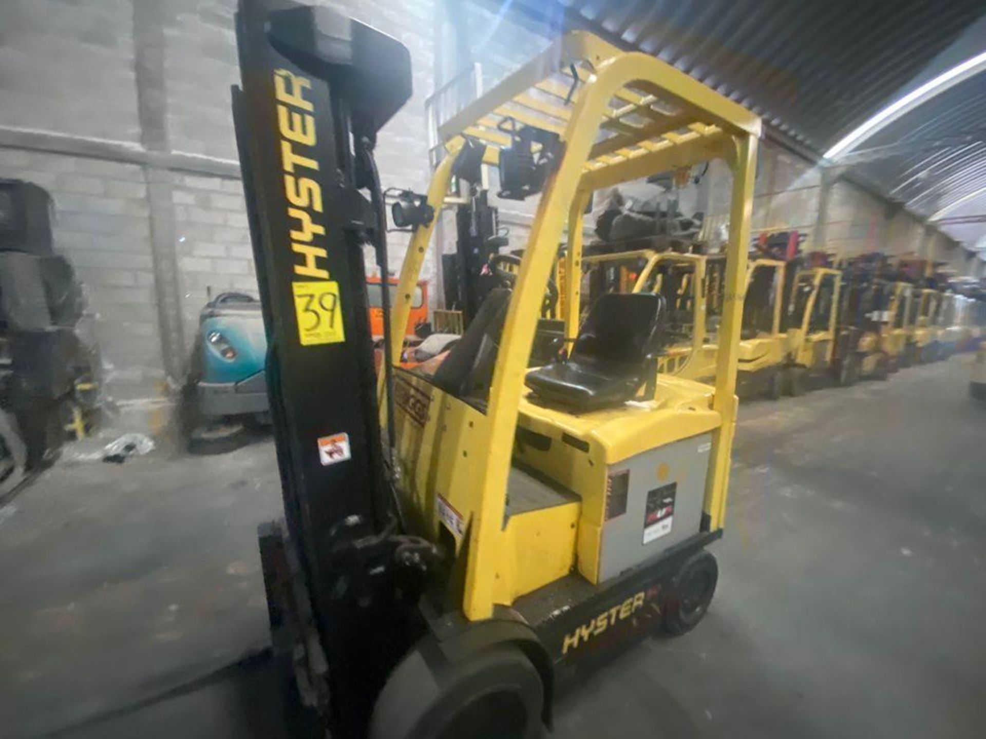 Hyster Electric Forklift, Model E50XN, S/N A268N20228P, Year 2016, 4700 lb capacity - Image 9 of 30