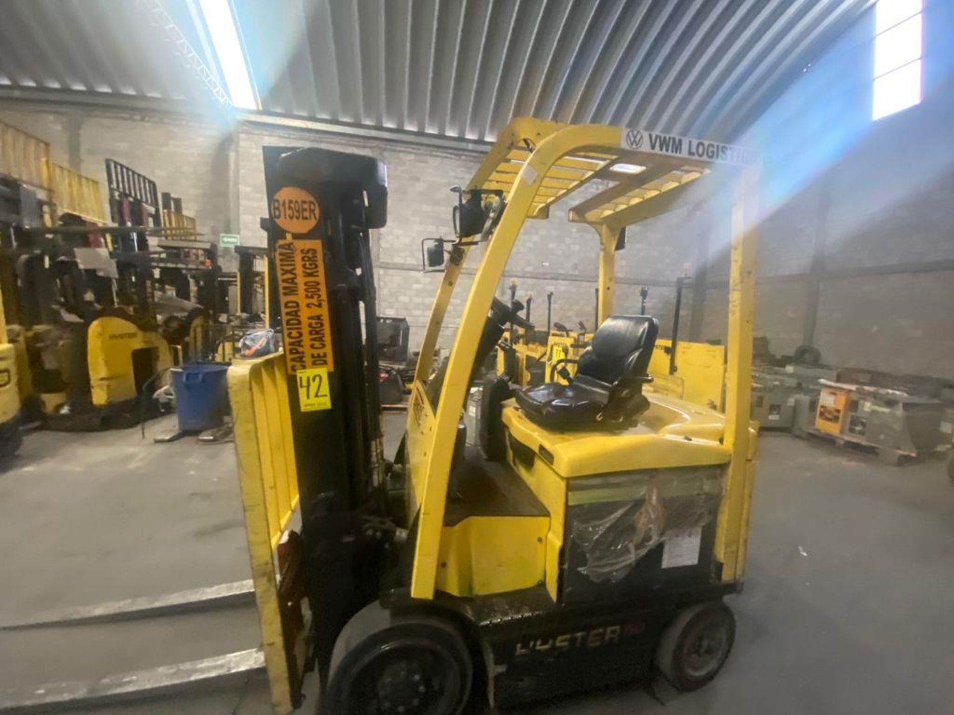 Hyster Electric Forklift, Model E50XN, S/N A268N20432P, Year 2016, 4700 lb capacity - Image 22 of 43