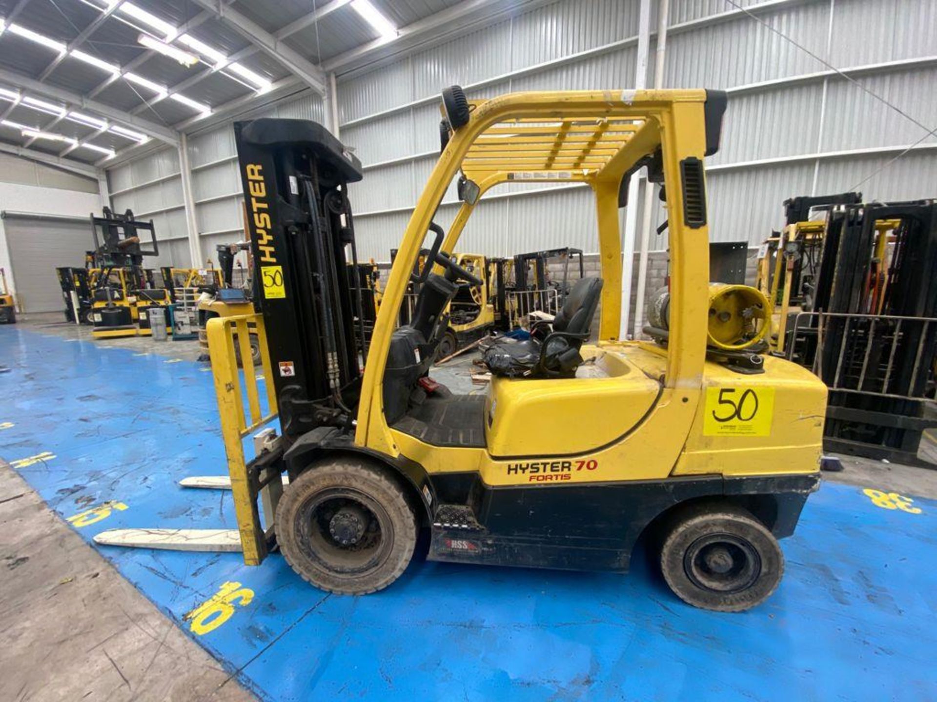 Hyster Forklift, Model H70FT, S/N P177V05815P, Year 2016, 6750 lb capacity - Image 18 of 40