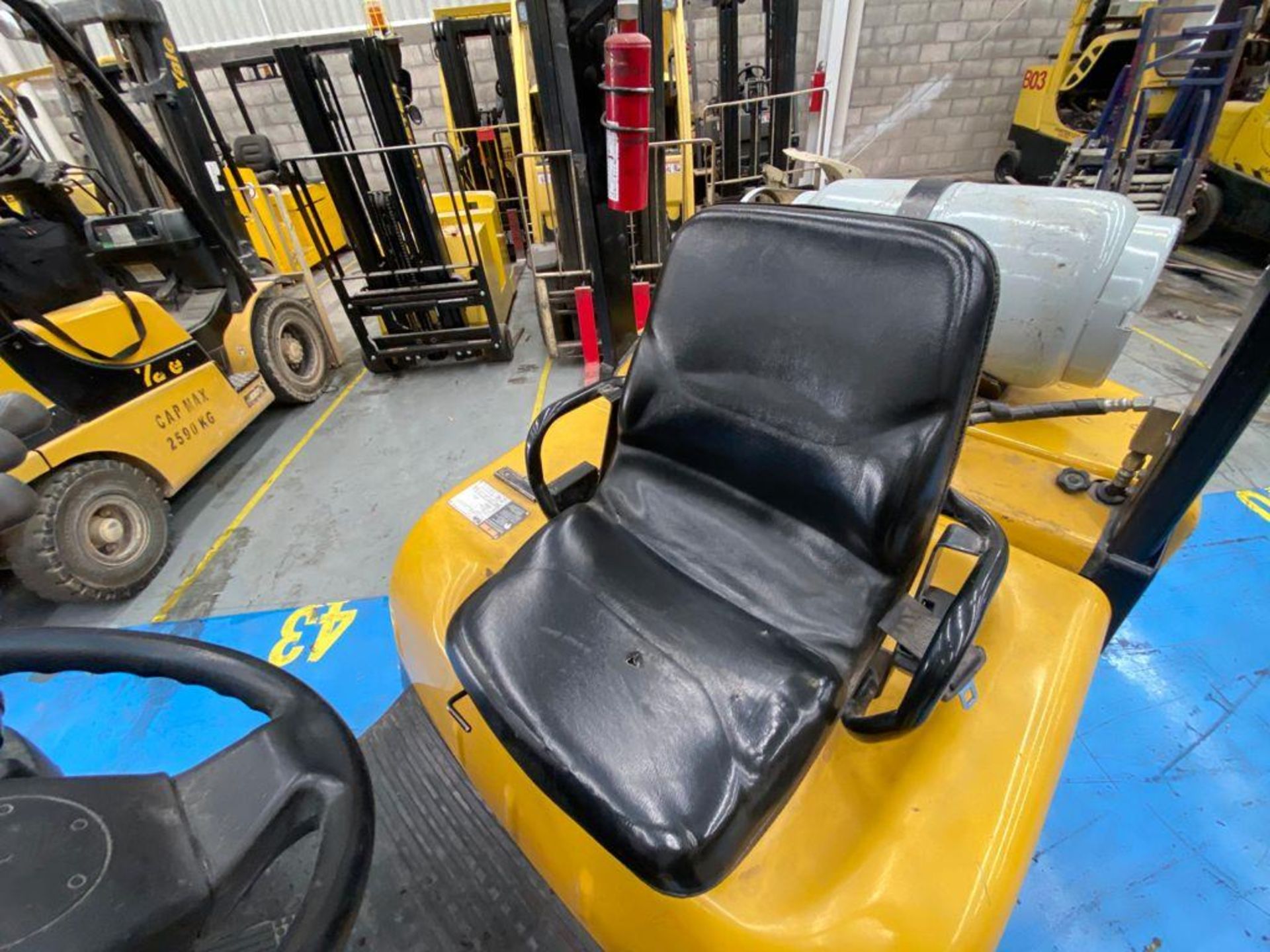 Yale Forklift, Model GP050MX, S/N A390V07349S, Year 2018, 4800 lb capacity - Image 15 of 33