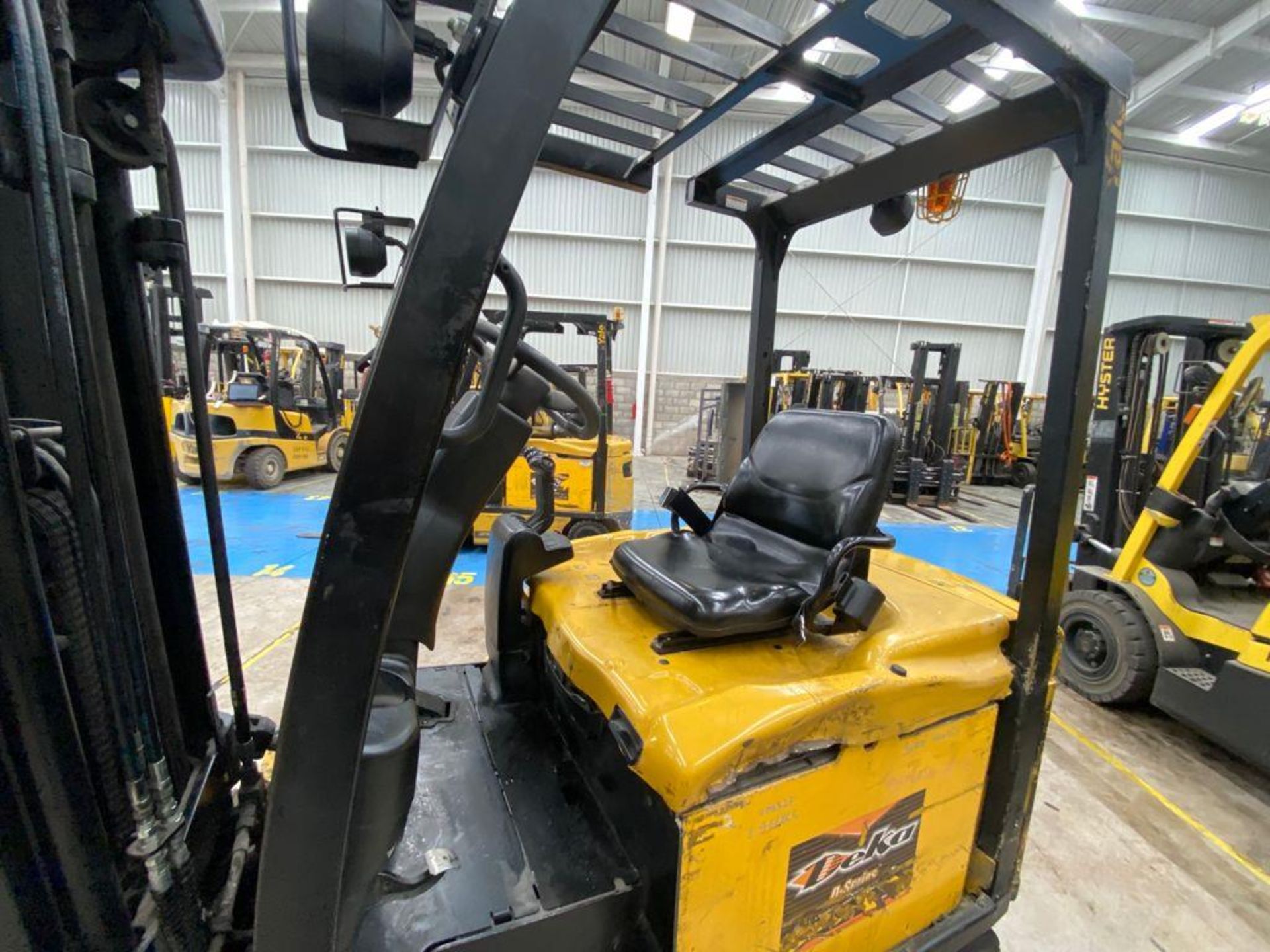 Yale Electric Forklift, Model ERC060VGN36TE088, S/N A968N17882R, Year 2017, 5800 lb capacity - Image 21 of 44