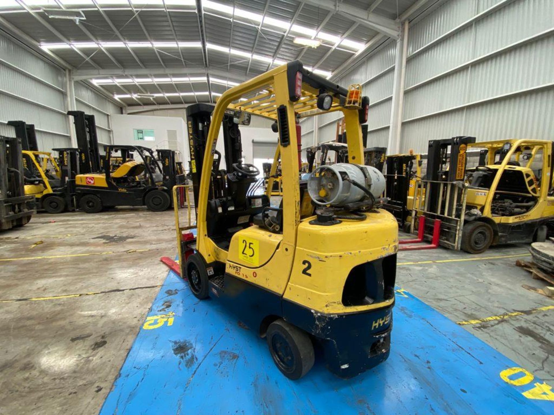 Hyster Forklift, Model S60FT, S/N H187V06608P, Year 2016, 5700 lb capacity - Image 15 of 42