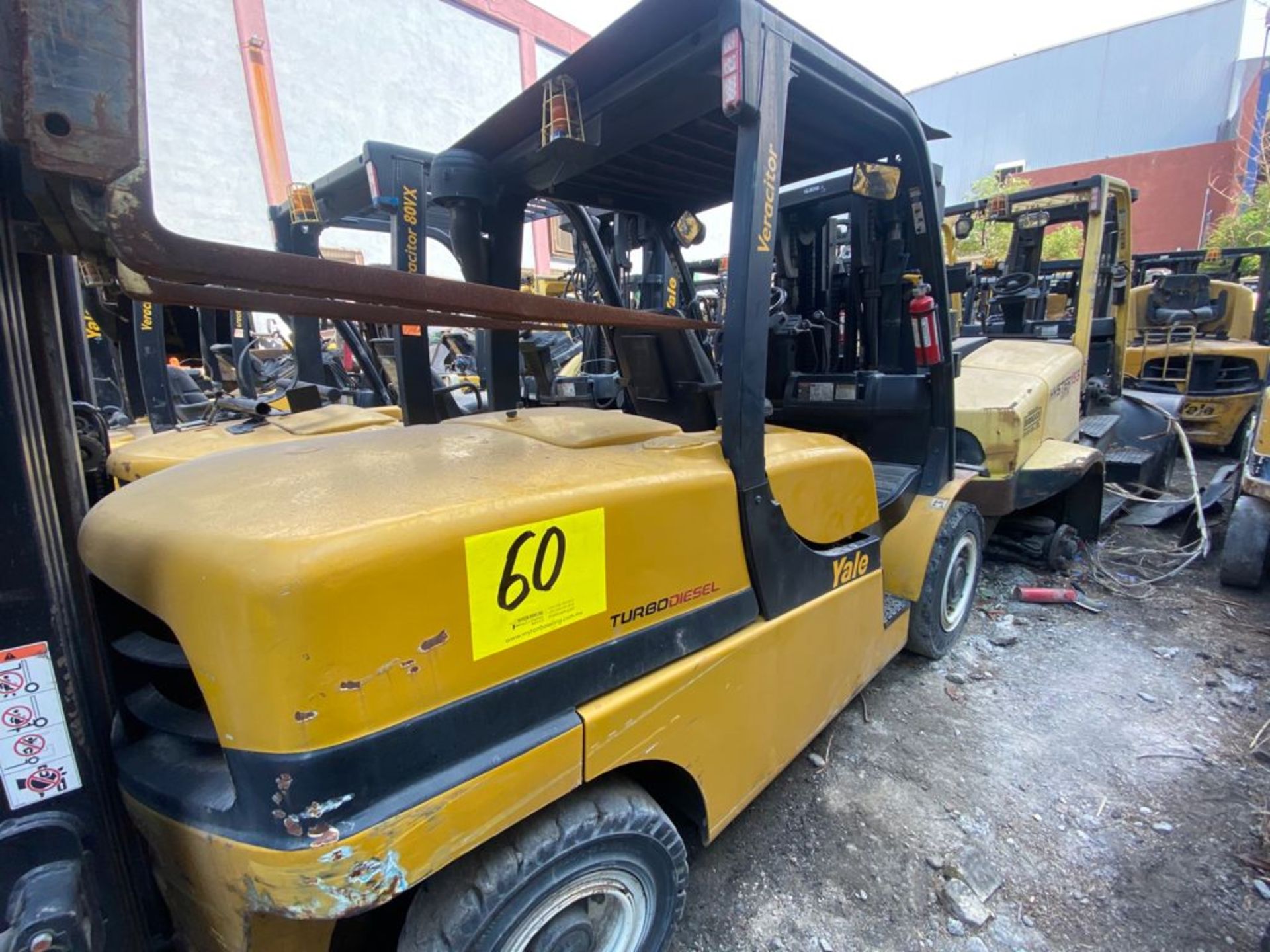 Yale Forklift, Model GDP120VXNHGE086, S/N K813V02007P, Year 2016, 11550 lb capacity - Image 2 of 39