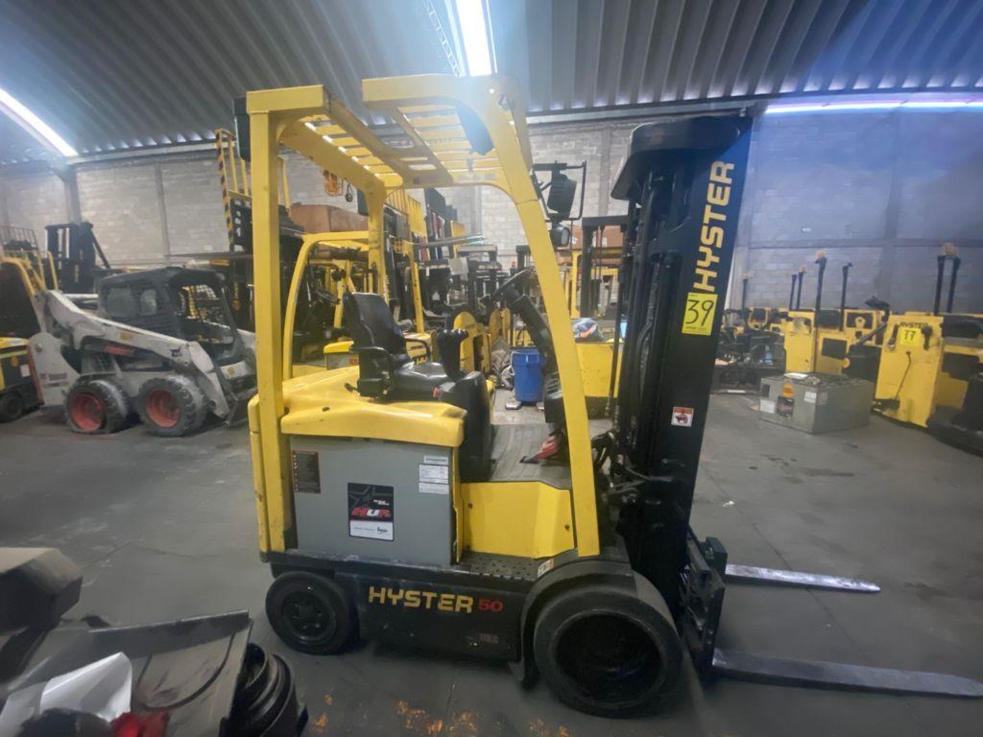 Hyster Electric Forklift, Model E50XN, S/N A268N20228P, Year 2016, 4700 lb capacity - Image 7 of 30