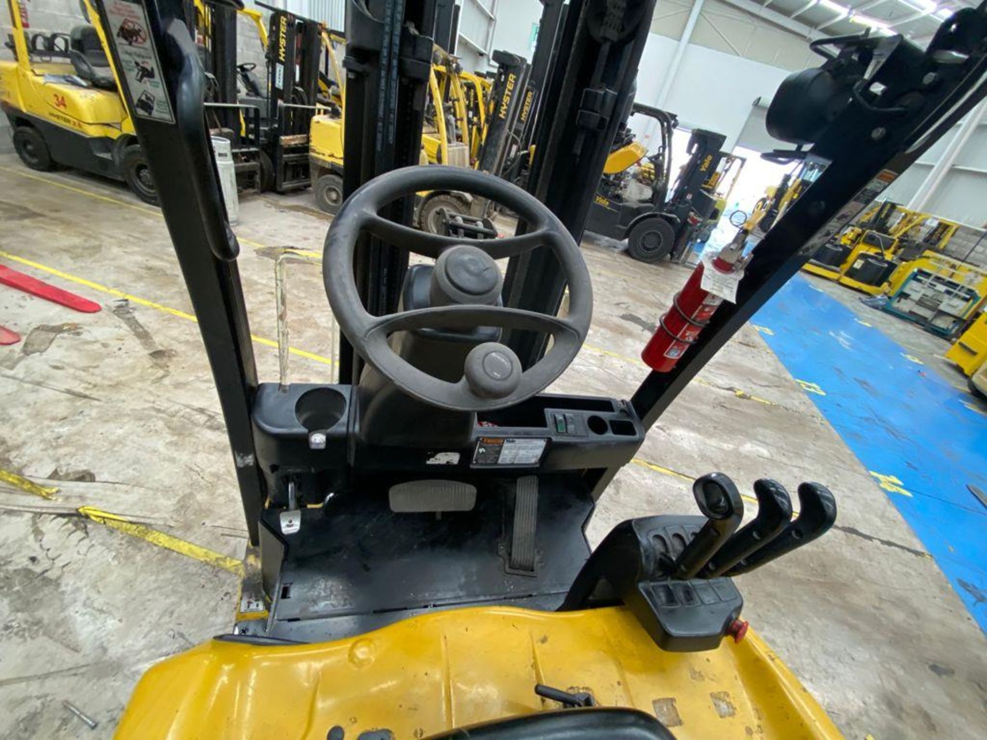 Yale Electric Forklift, Model ERC060VGN36TE088, S/N A968N17882R, Year 2017, 5800 lb capacity - Image 25 of 44