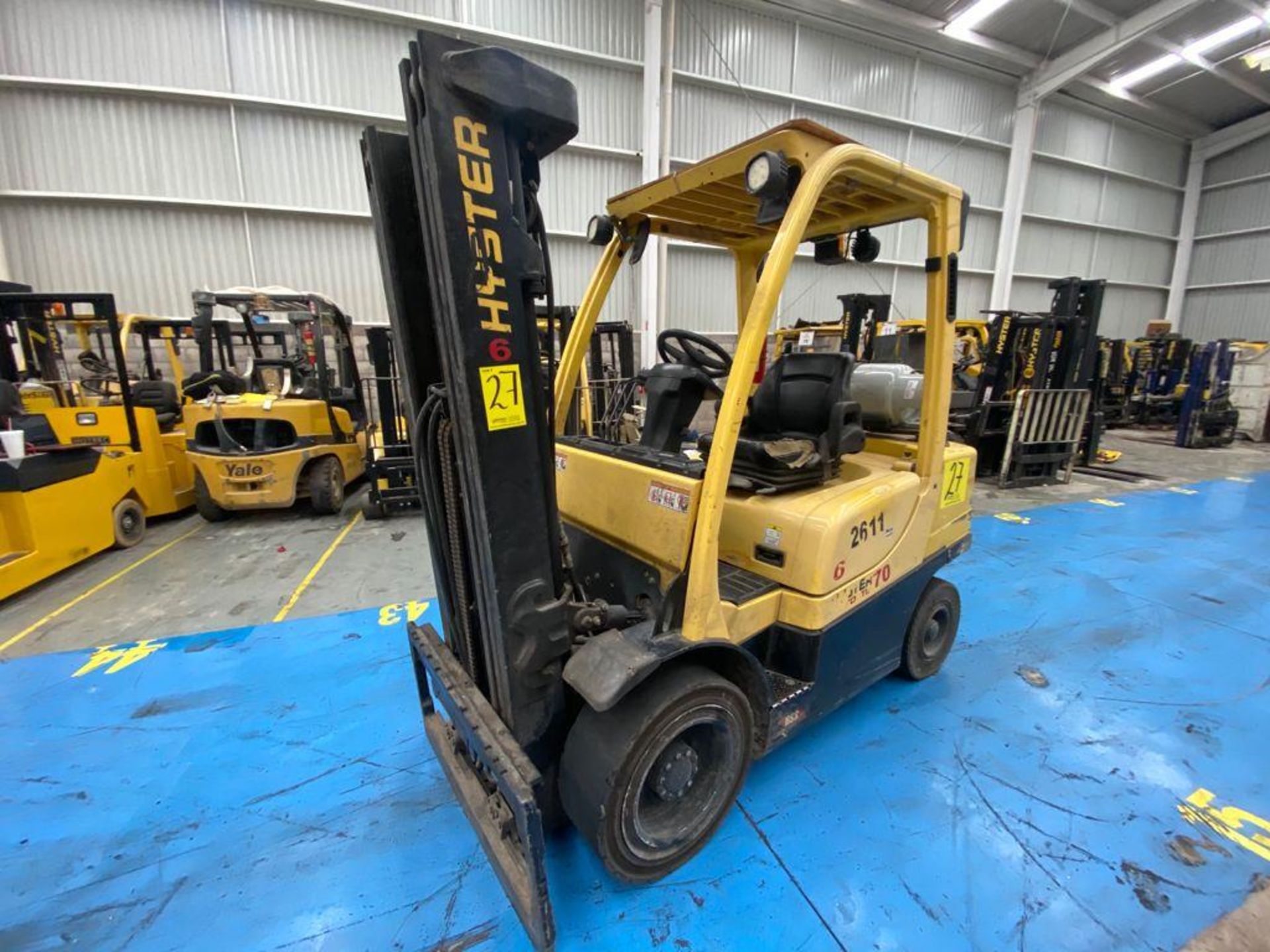 Hyster Forklift, Model H60FT, S/N P177V03468N, Yaer 2015, 5750 lb capacity