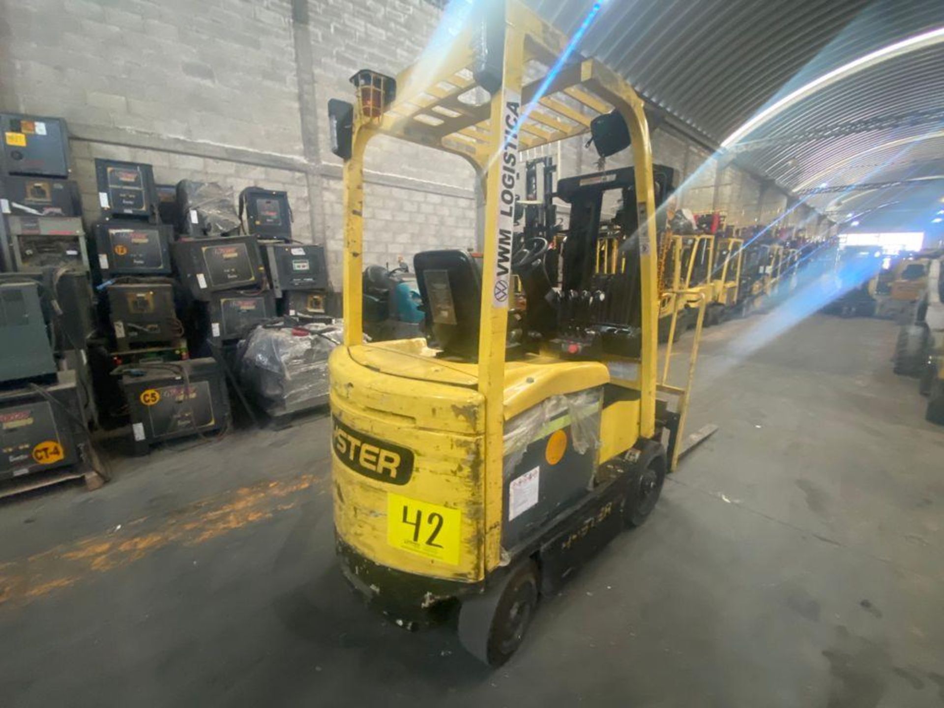 Hyster Electric Forklift, Model E50XN, S/N A268N20432P, Year 2016, 4700 lb capacity - Image 14 of 43