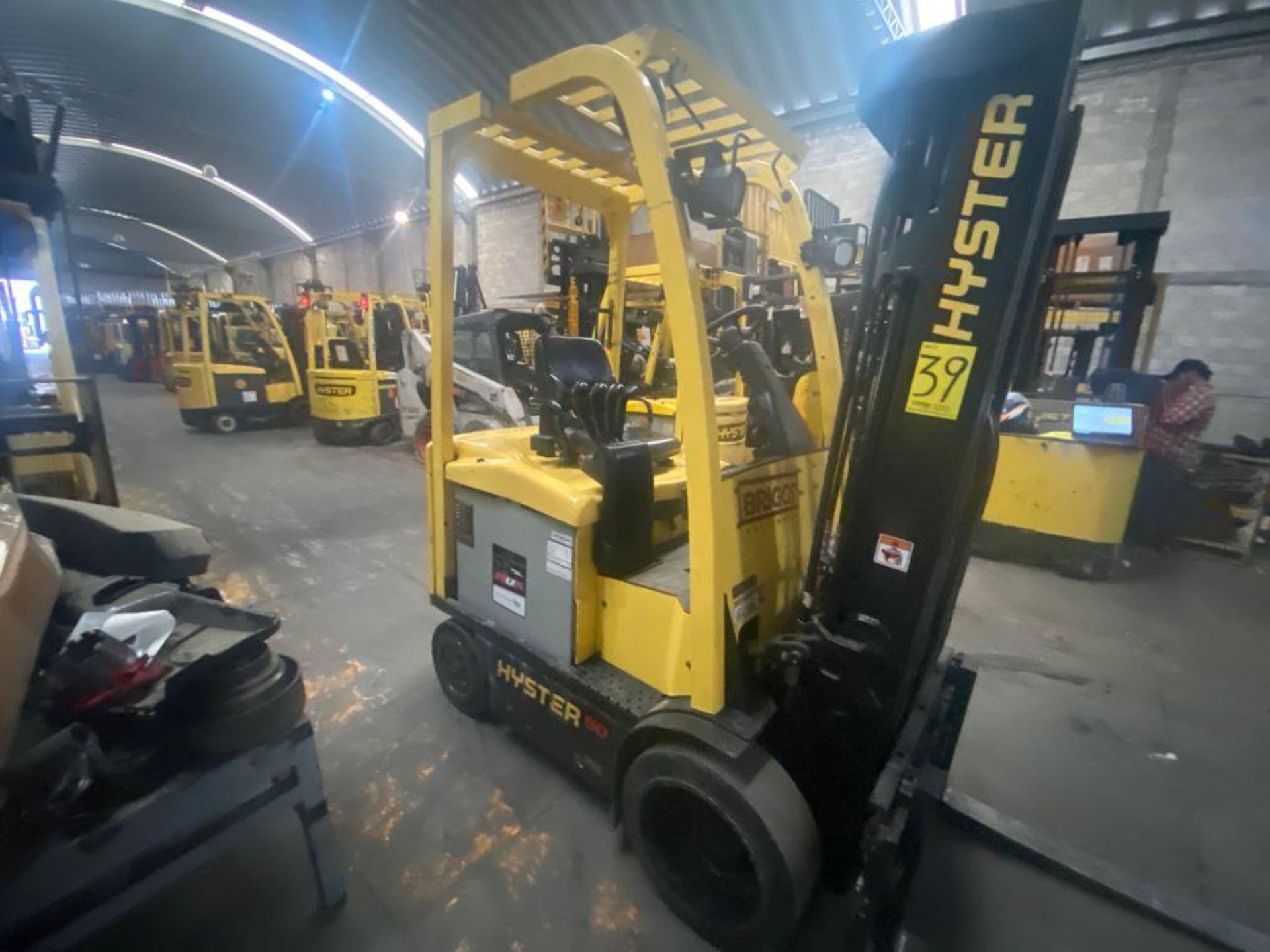 Hyster Electric Forklift, Model E50XN, S/N A268N20228P, Year 2016, 4700 lb capacity - Image 8 of 30