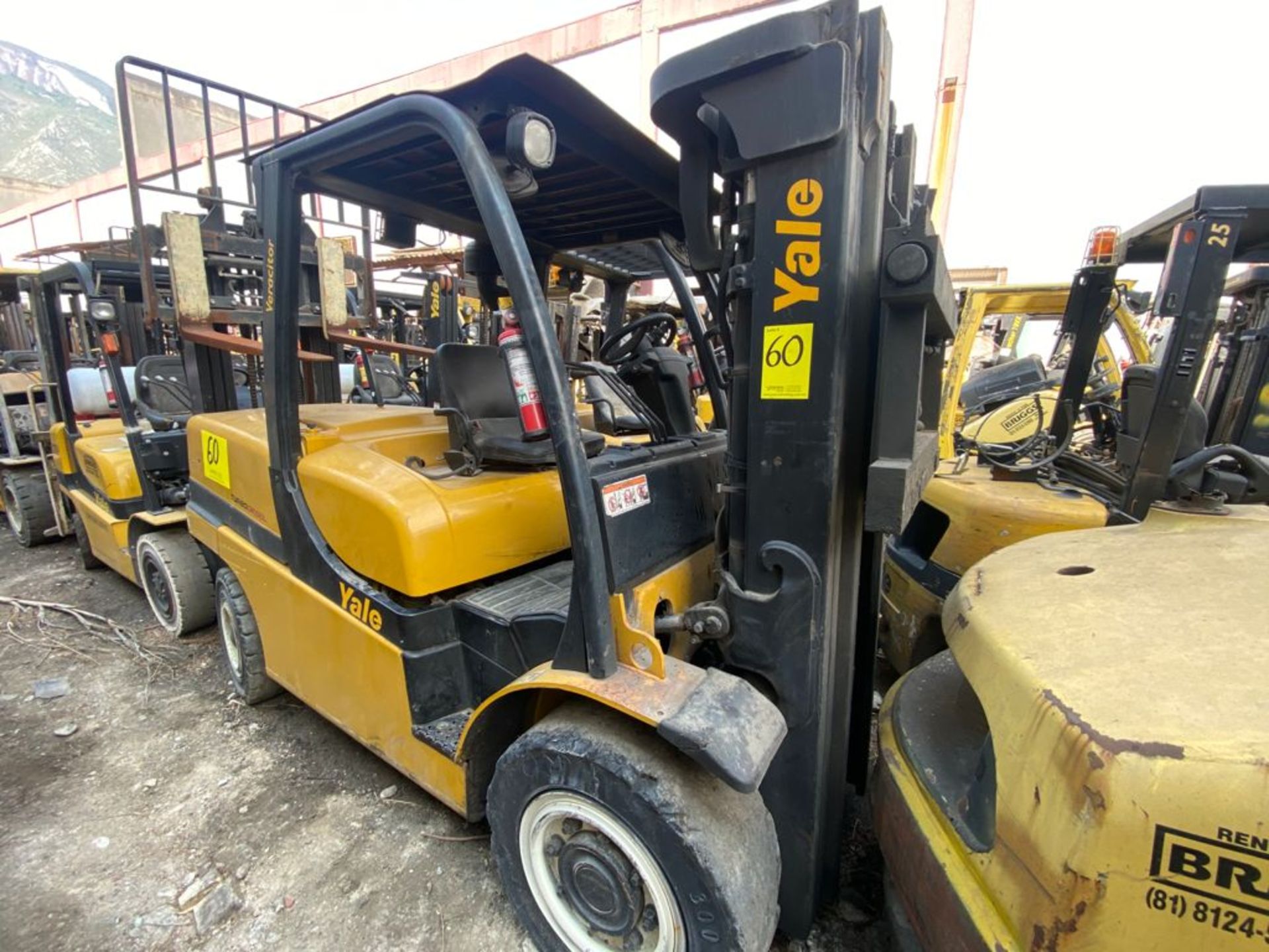 Yale Forklift, Model GDP120VXNHGE086, S/N K813V02007P, Year 2016, 11550 lb capacity - Image 10 of 39