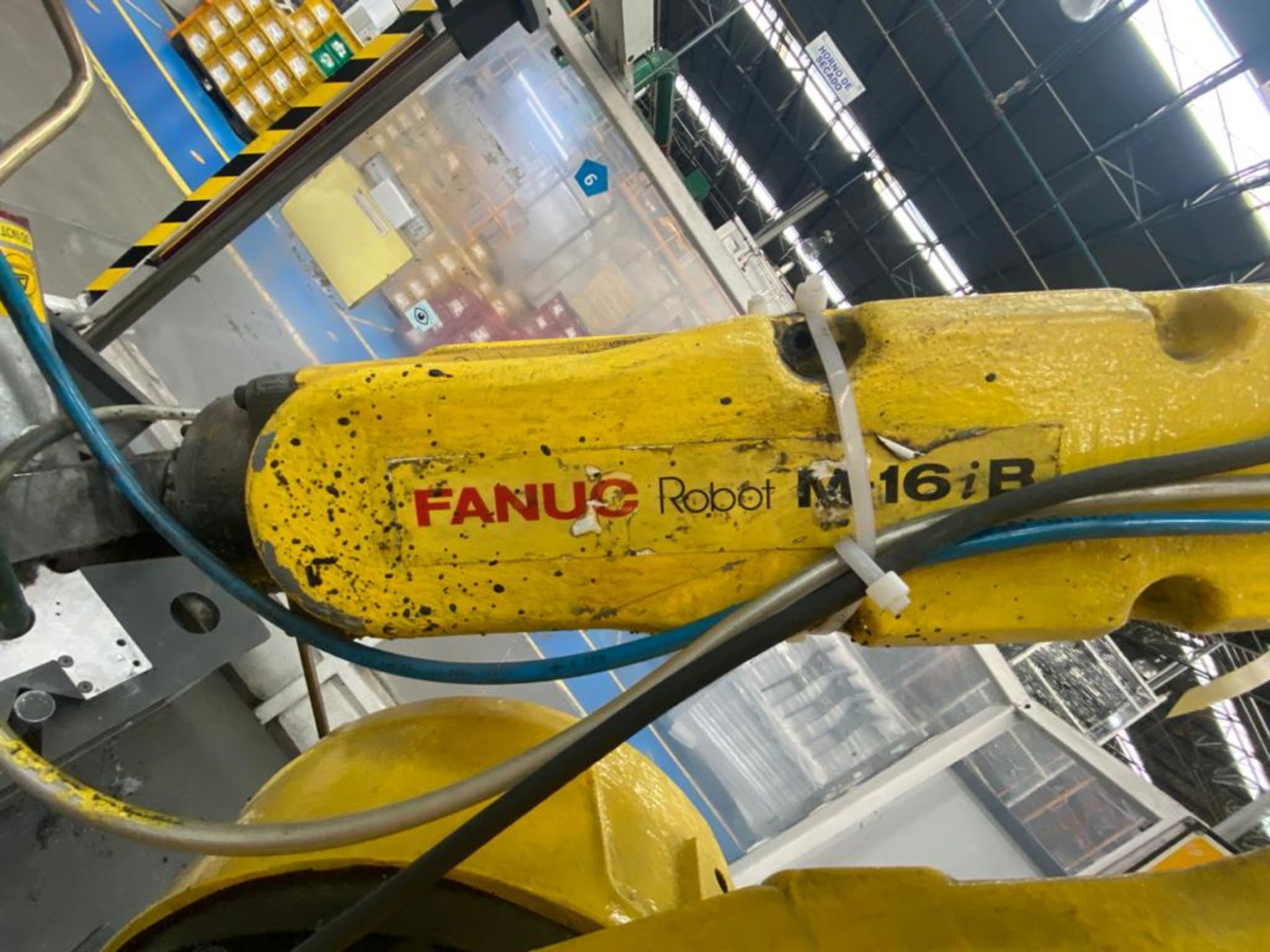 Welding cell in steel square profile structure, equipped with Fanuc articulated Robot, - Image 6 of 53