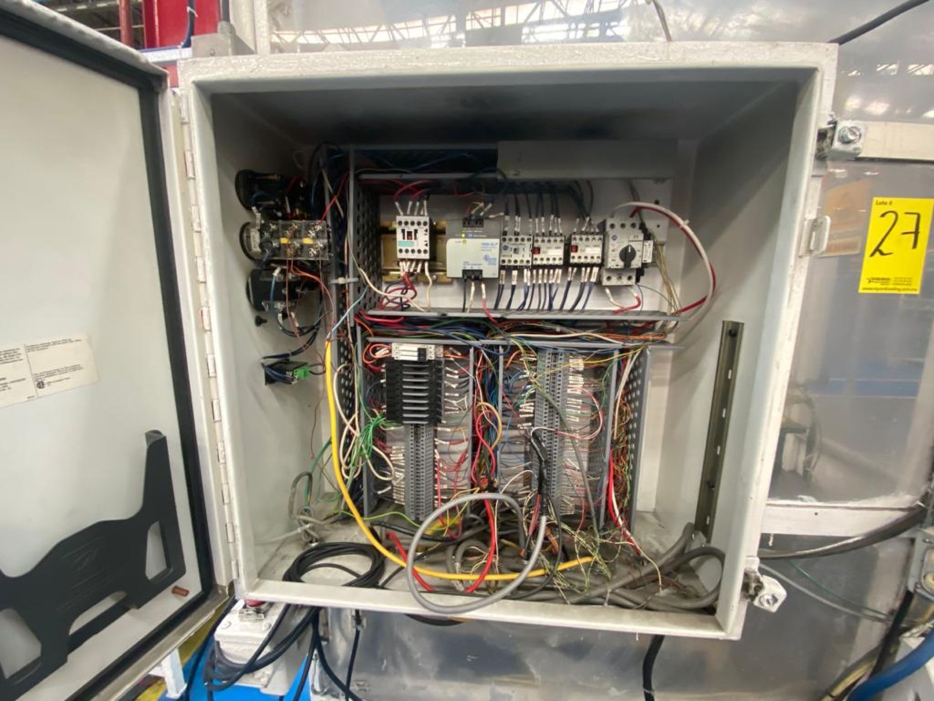 Welding cell in steel square profile structure, equipped with Fanuc articulated Robot, - Image 44 of 53