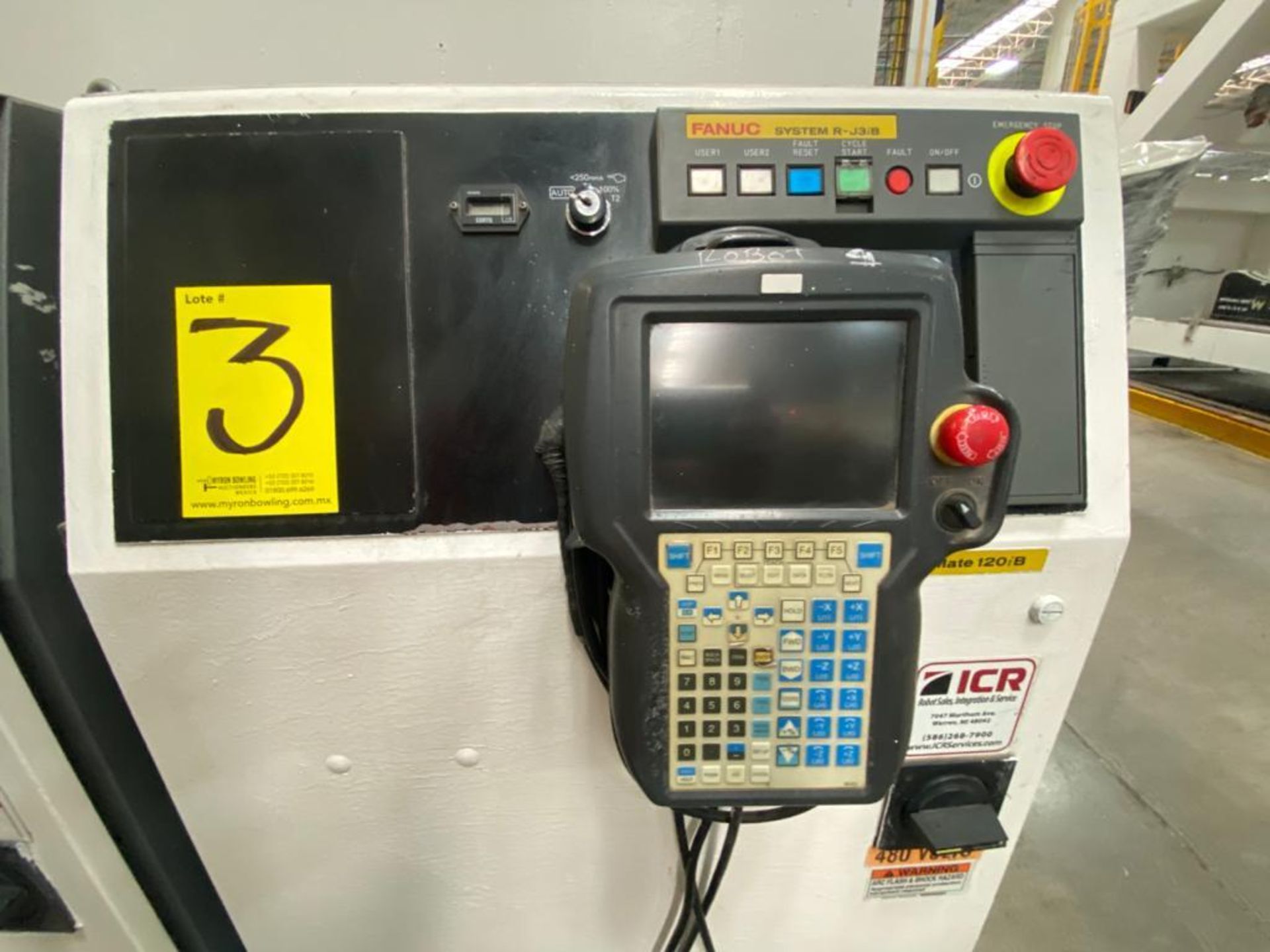 Fanuc articulated Robot, model ARC Mate 120iB, type A05B-1216-B201, Serie number, R04476427 - Image 17 of 29