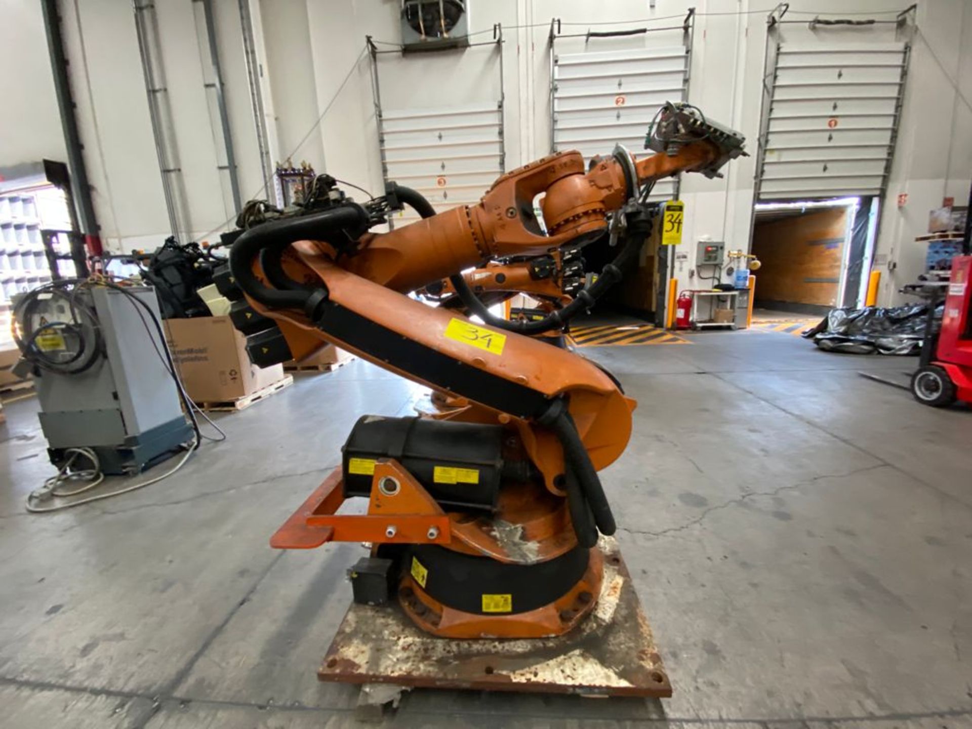 Kuka Articulated Robot, Model 0000107295, type KR 210 2000, Serial 812775, year 2005 - Image 33 of 64