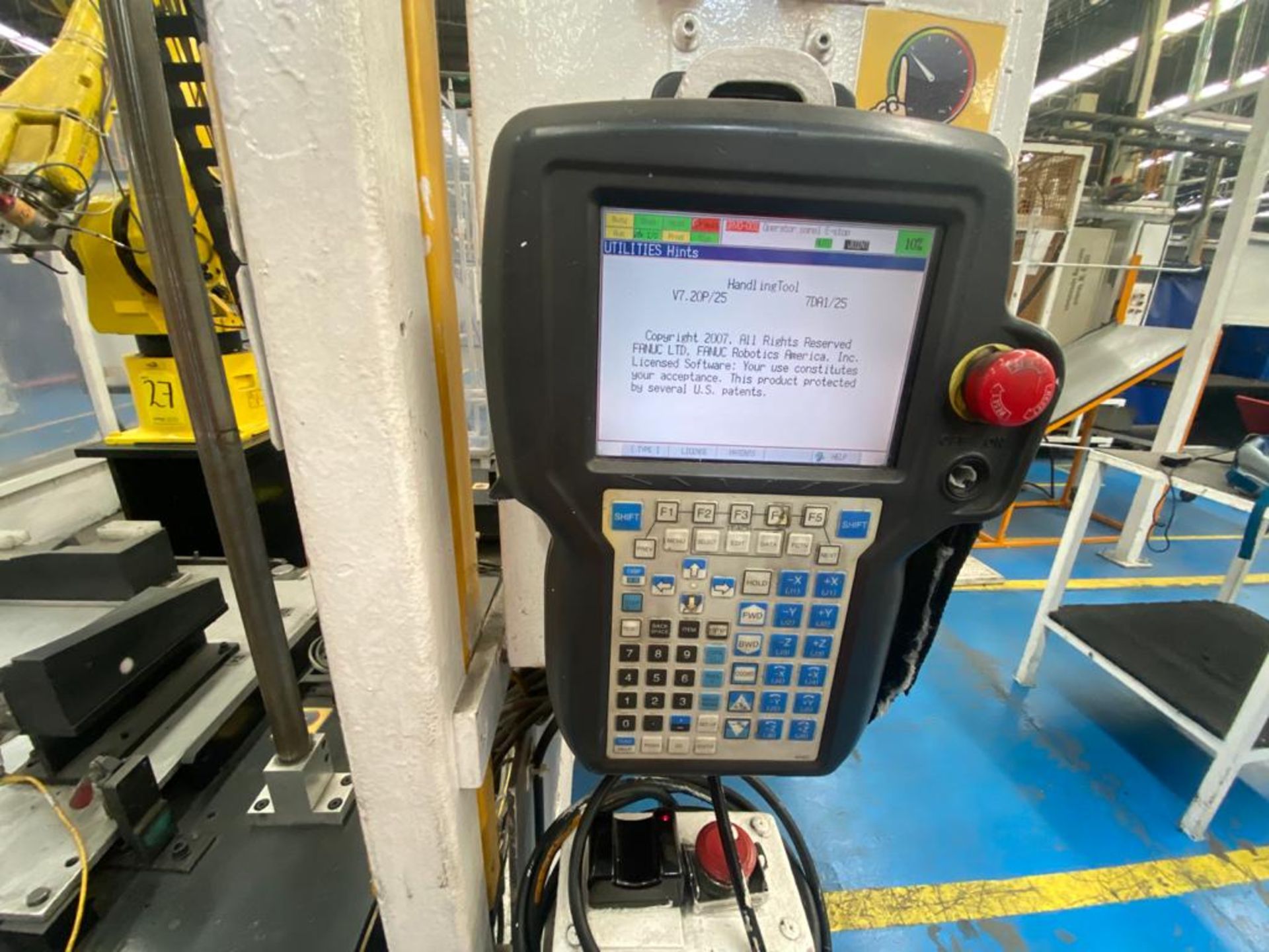 Welding cell in steel square profile structure, equipped with Fanuc articulated Robot, - Image 39 of 53