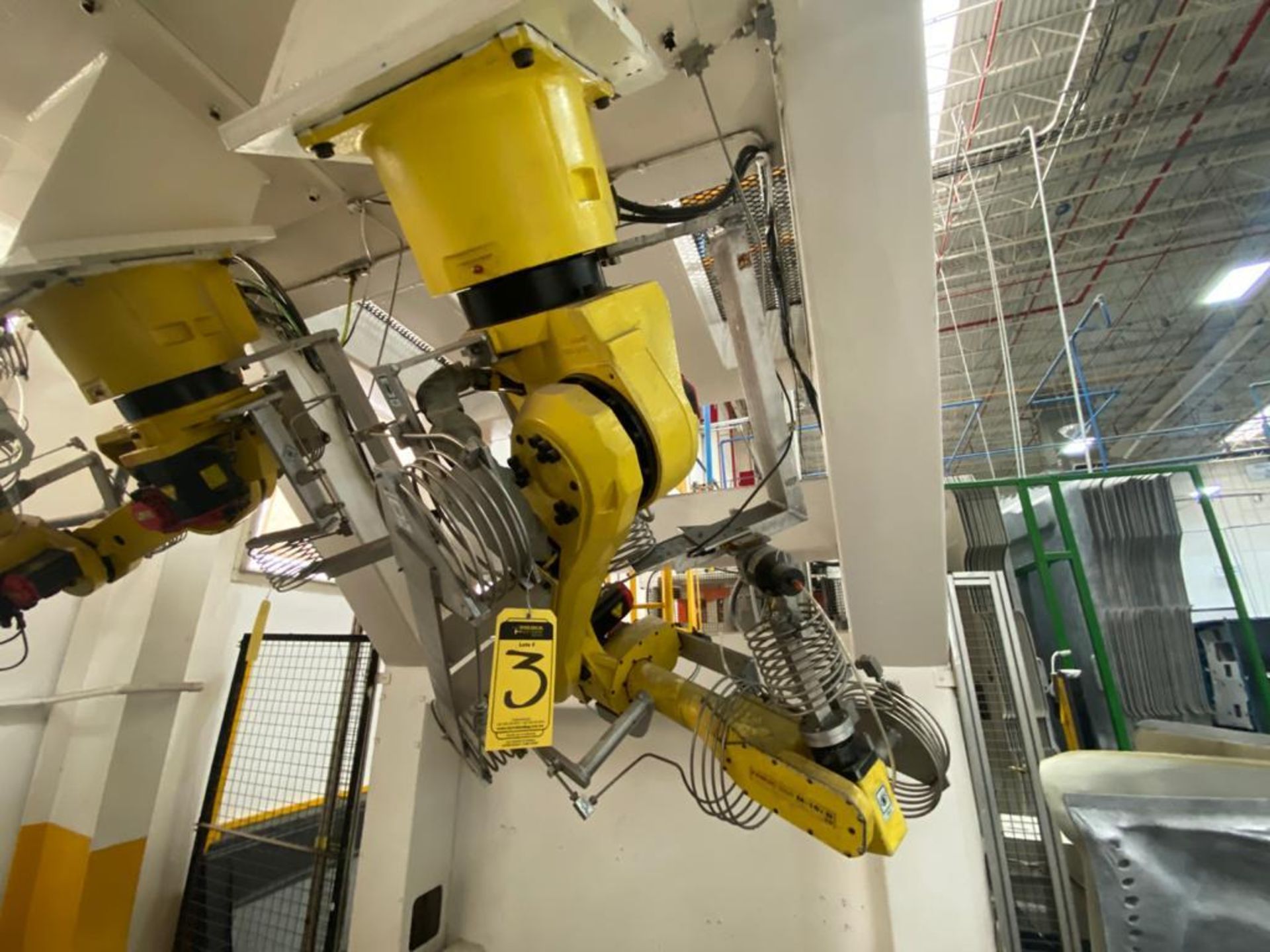 Fanuc articulated Robot, model ARC Mate 120iB, type A05B-1216-B201, Serie number, R04476427