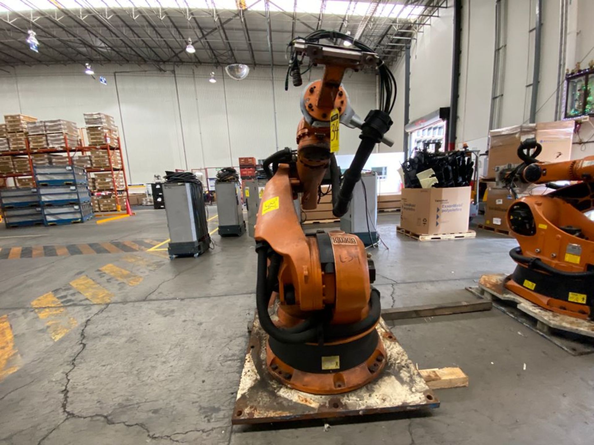 Kuka Articulated Robot, Model 0000107295, type KR 210 2000, Serial 812775, year 2005 - Image 14 of 64