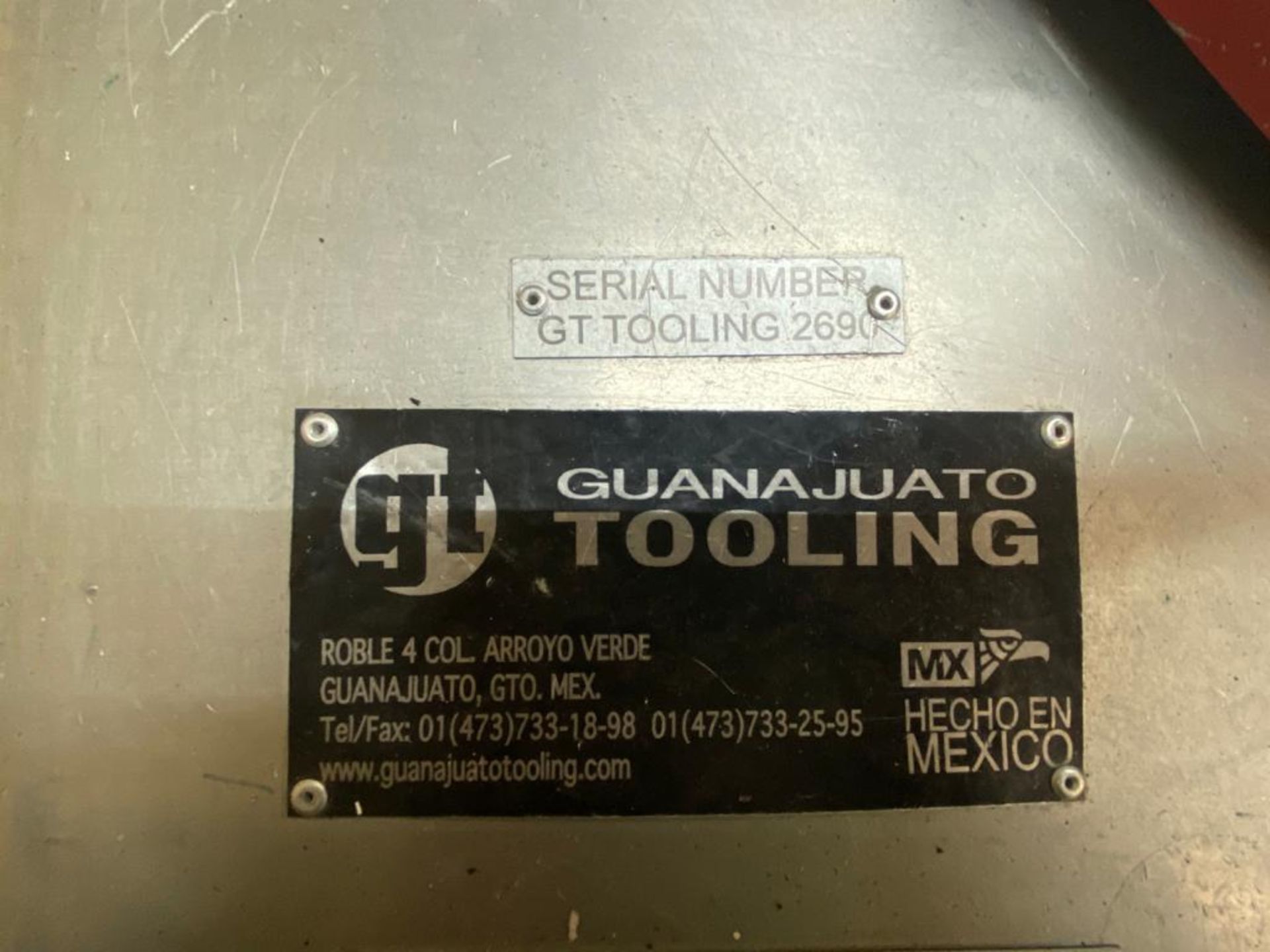 Gt tooling rotating work table, model N/D, serie number GT TOOLING 2690 - Image 31 of 32