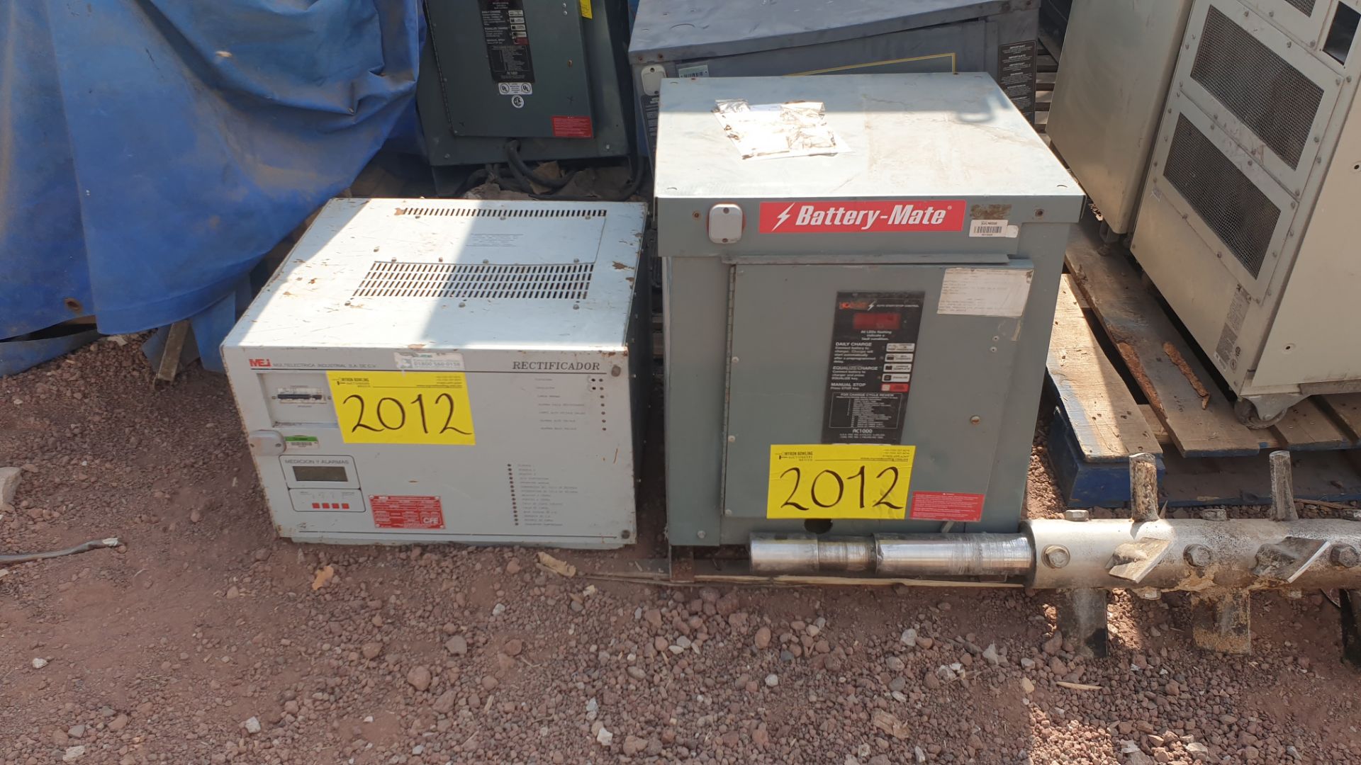 1 MEI Rectifier charger model KFT50130 N/S B14120459 220-440V year 2014 - Image 4 of 11