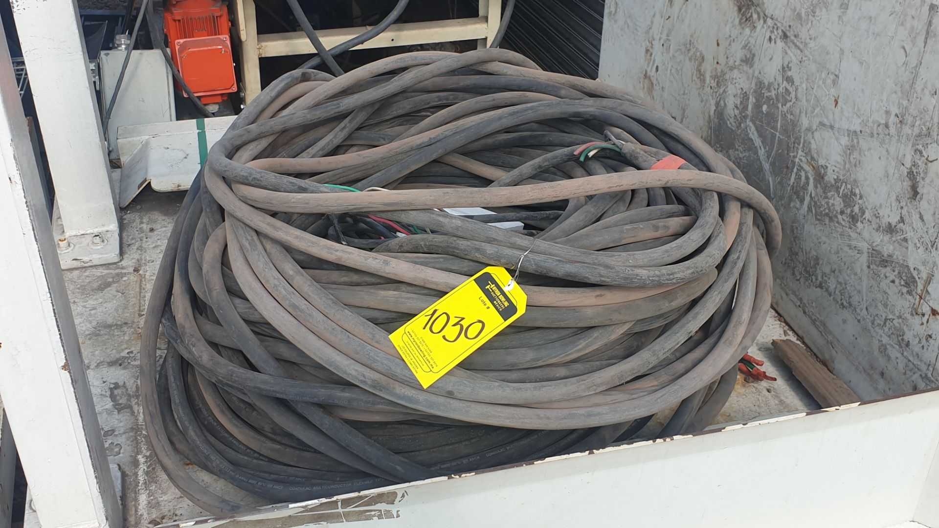 Lot of cable for high tension of 3 lines different gauge 80 mts approximately - Image 6 of 6