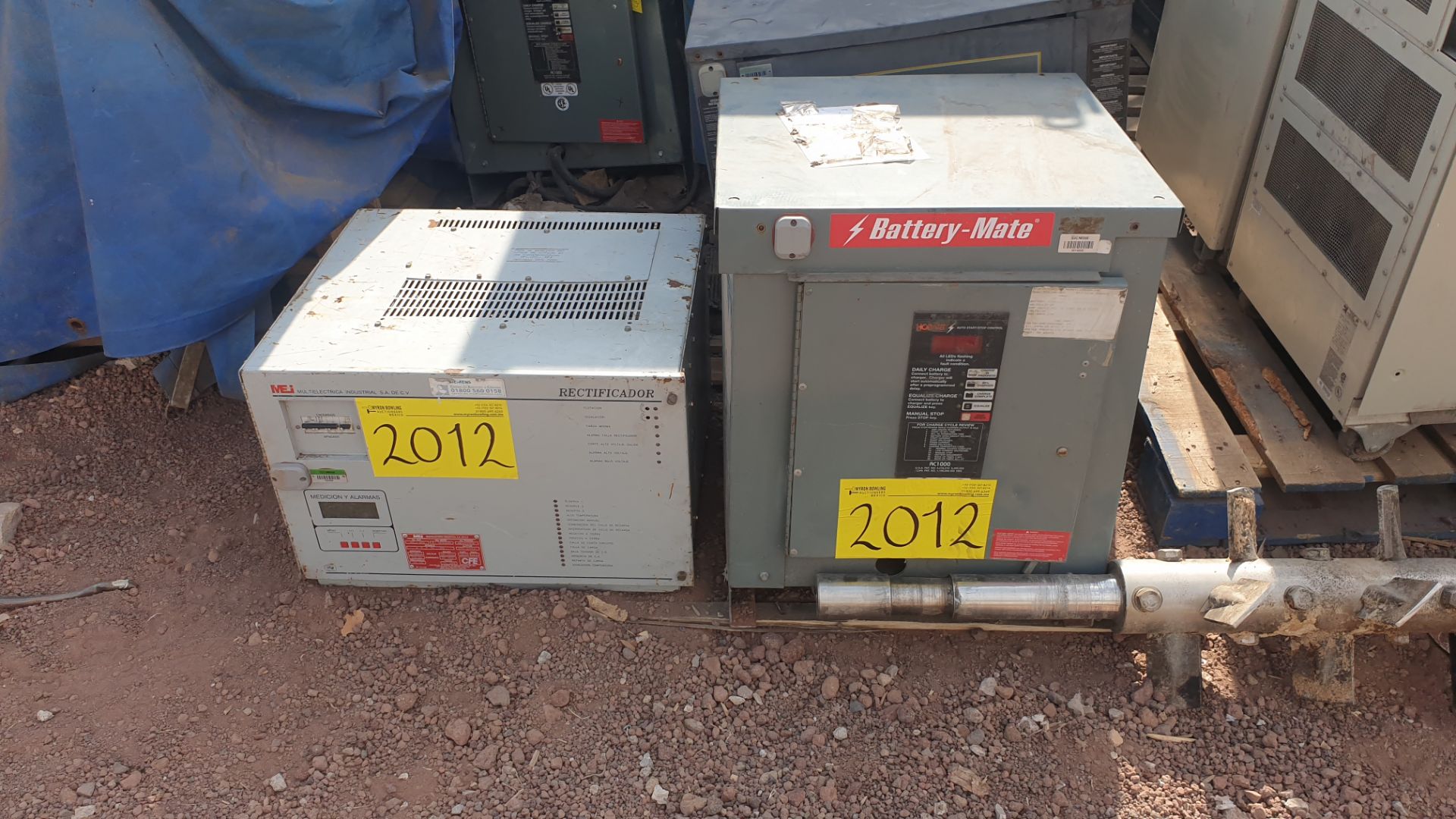 1 MEI Rectifier charger model KFT50130 N/S B14120459 220-440V year 2014 - Image 3 of 11