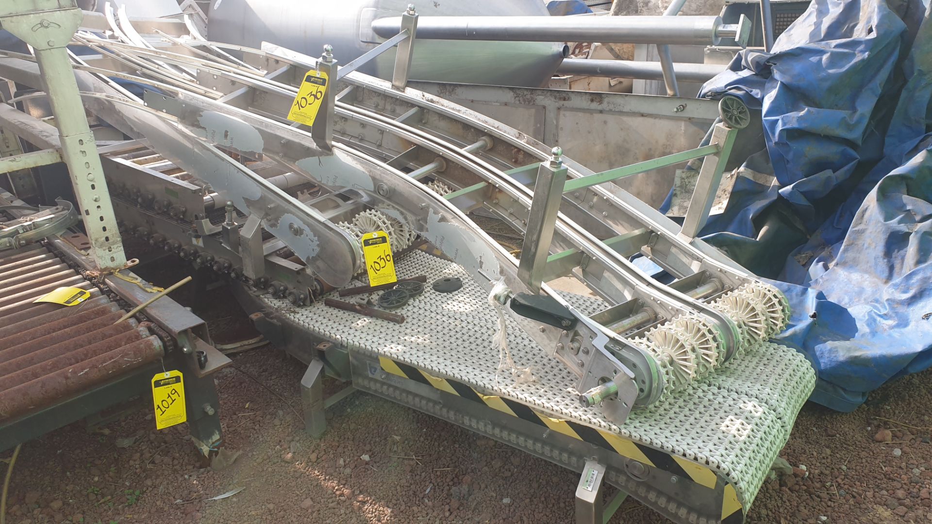 S conveyor belt batch. Please inspect