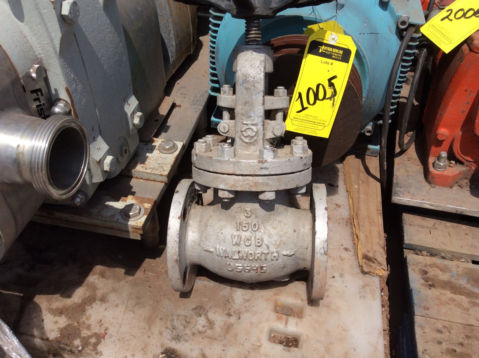 3 Walworth gate valves of three inches - Image 12 of 13