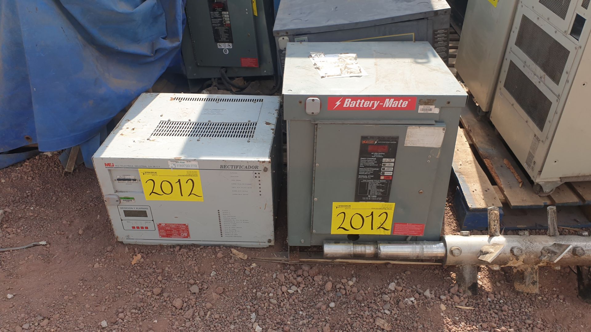 1 MEI Rectifier charger model KFT50130 N/S B14120459 220-440V year 2014