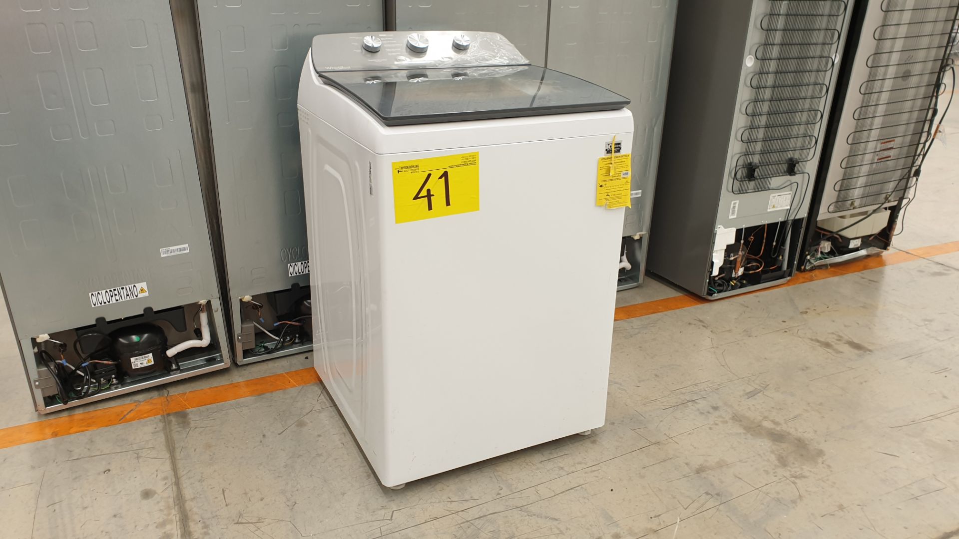 1 Lavadora marca Whirlpool de 18 kilos color blanco modelo 8MWTW1823WJM0 - Image 3 of 8