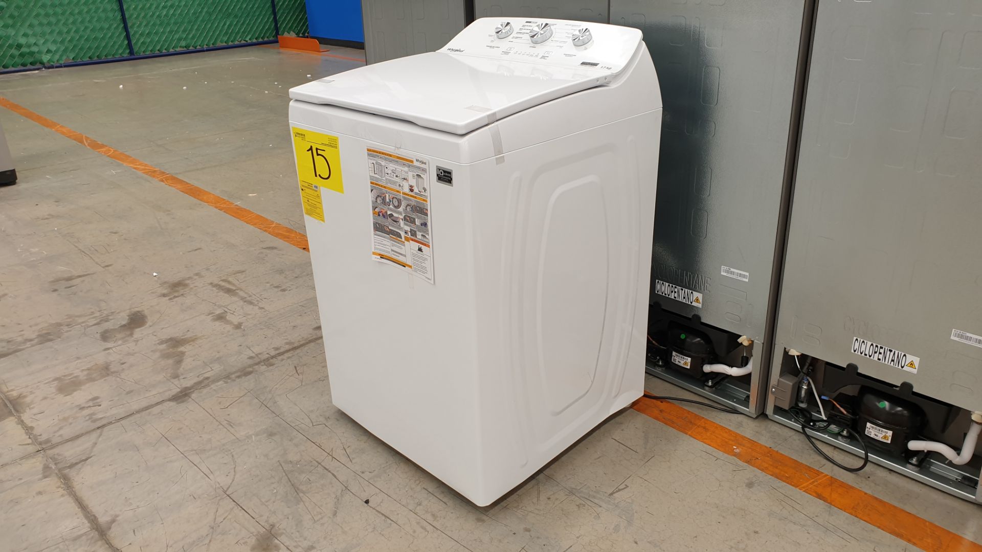 1 Lavadora marca Whirlpool de 17 kilos color blanco modelo 8MWTW1713MJQ0 - Image 5 of 7