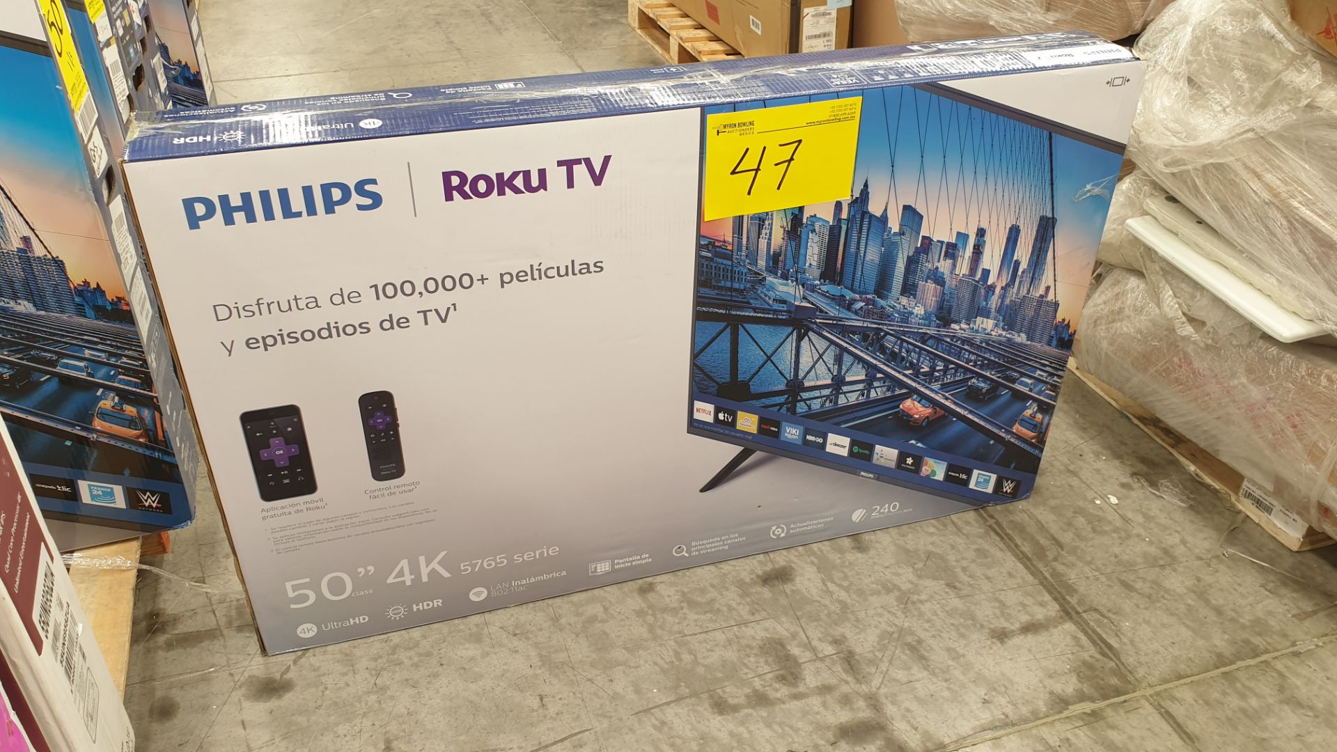 Lote de 3 Pantallas incluye 1 Pantalla 4K ultra HD marca Hisense de 55" - Image 5 of 14