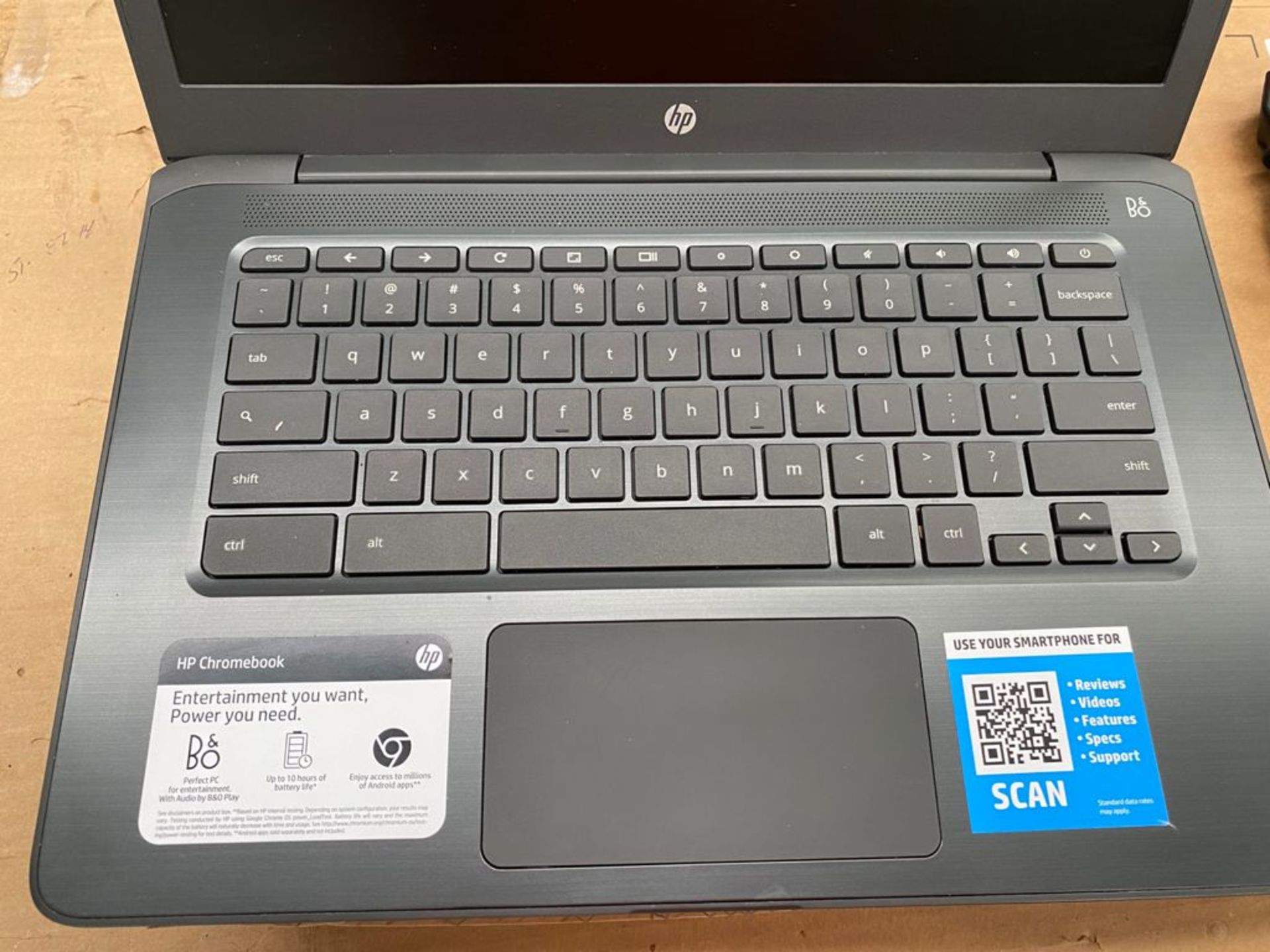 Laptop marca HP modelo Chromebook No de serie. 5CD94302R4 - Image 9 of 13