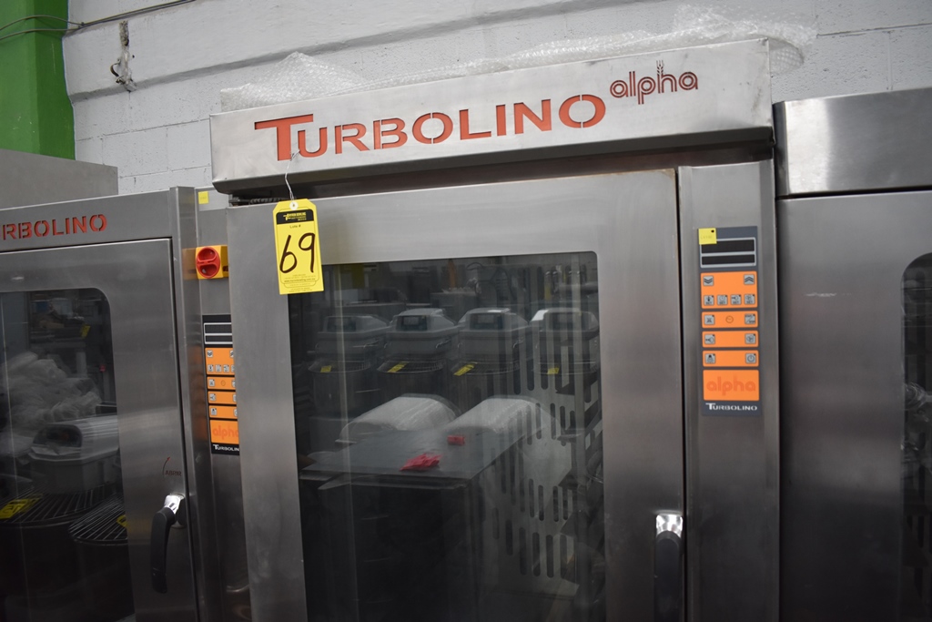 Horno Turbolino 2.0 Eléctrico Panel Touch Cap 10 Ch 45 X 65 Cm Marca Alpha  220v/60hz/3f