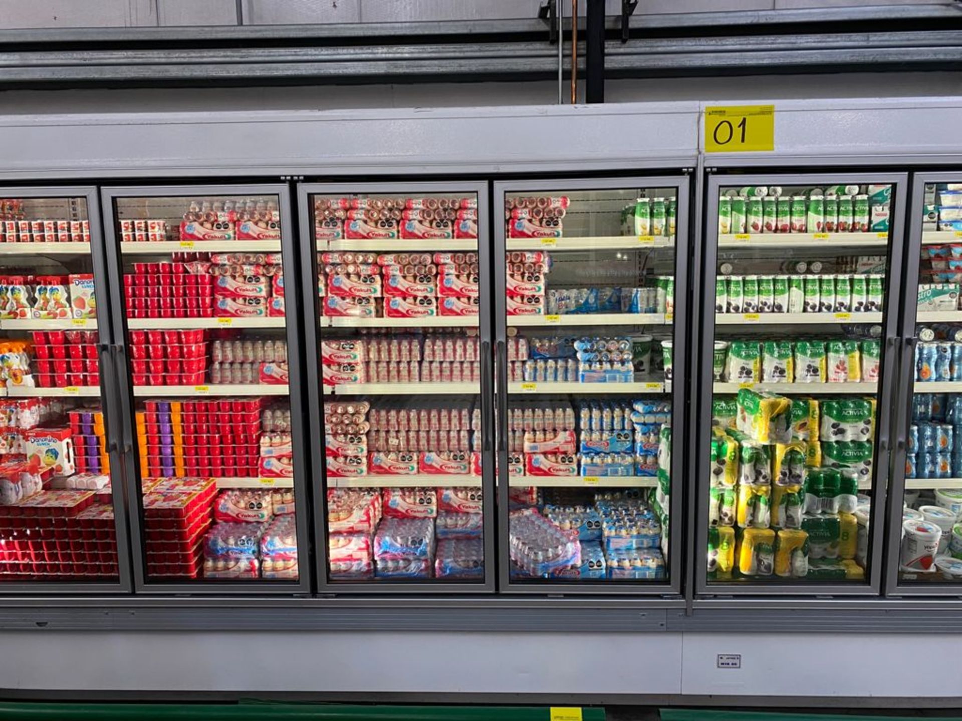 Tren de refrigeración de lácteos marca Hussmann - Image 6 of 21