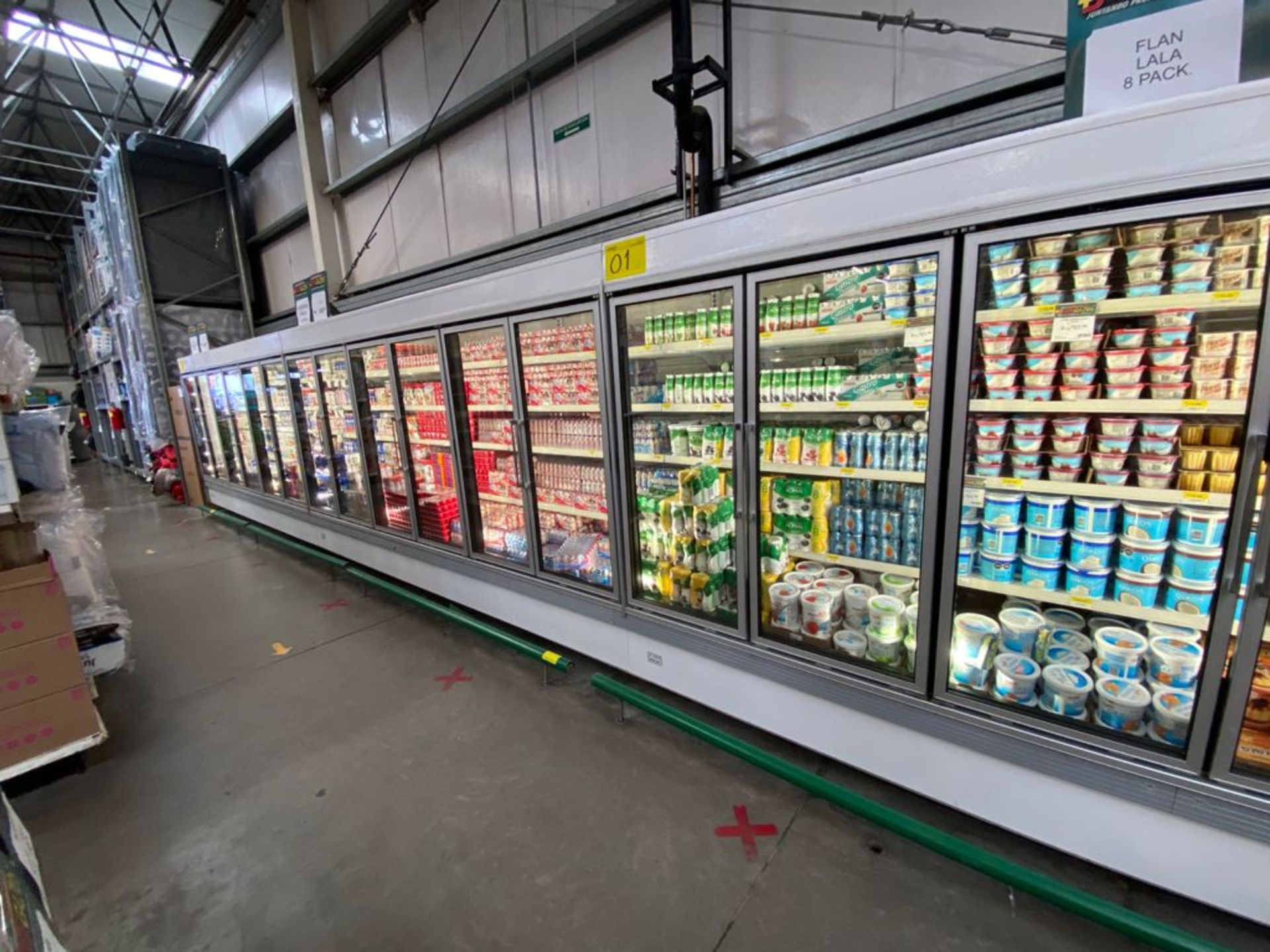 Tren de refrigeración de lácteos marca Hussmann - Image 15 of 21