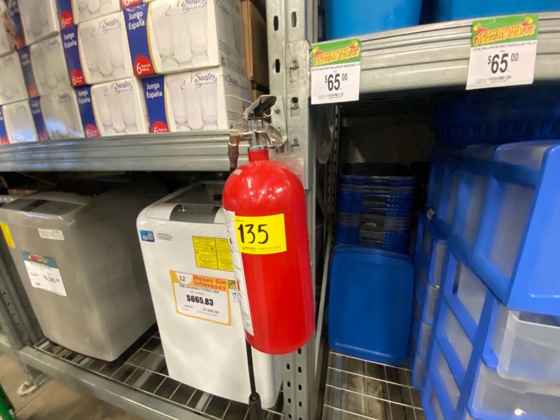 Lote de 21 Extintores distribuidos en toda la tienda - Image 55 of 56