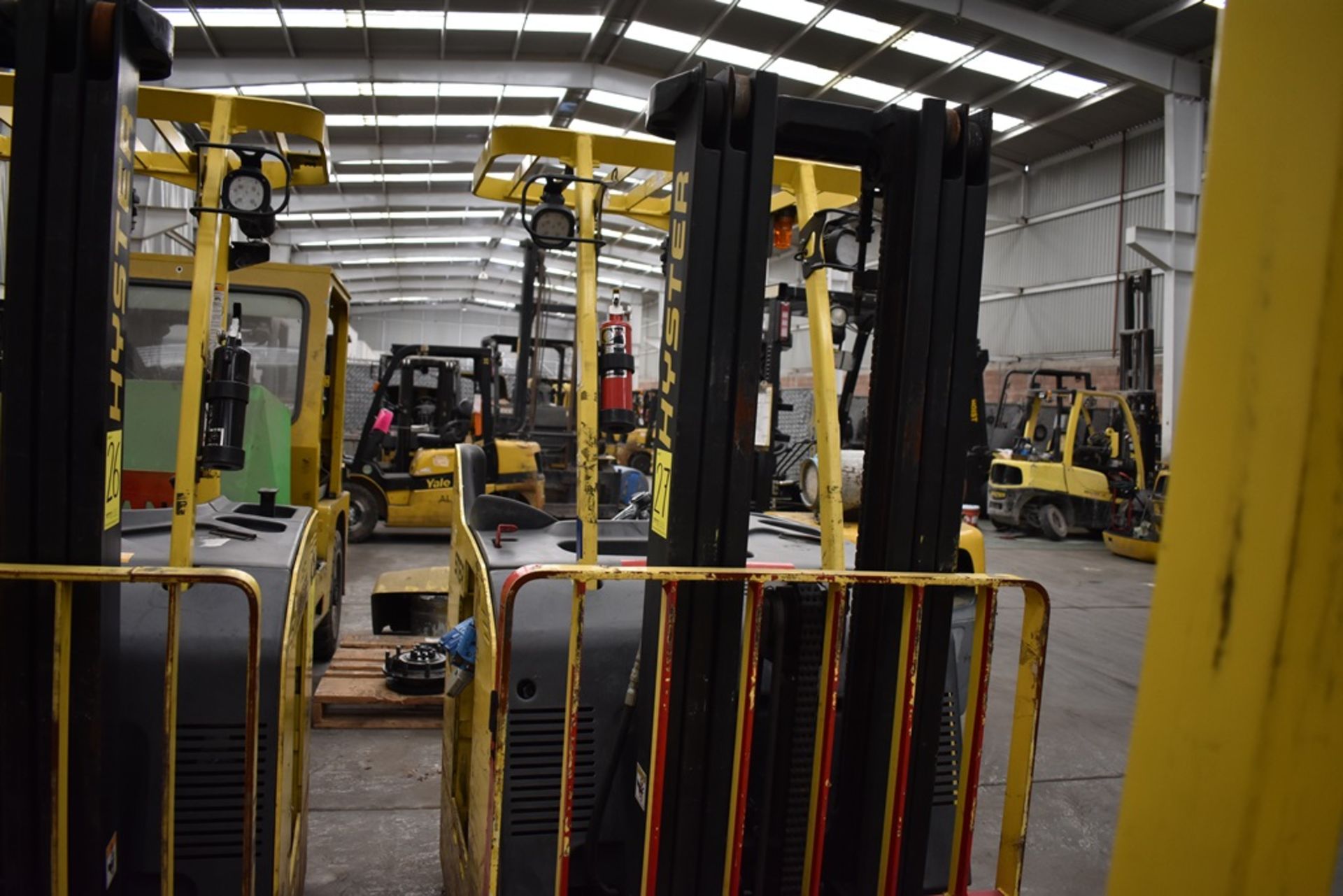 Hyster Electric Forklift, Model E30HSD2-18, S/N B219N02128L, Year 2013, 2900 lb Capacity - Image 8 of 20