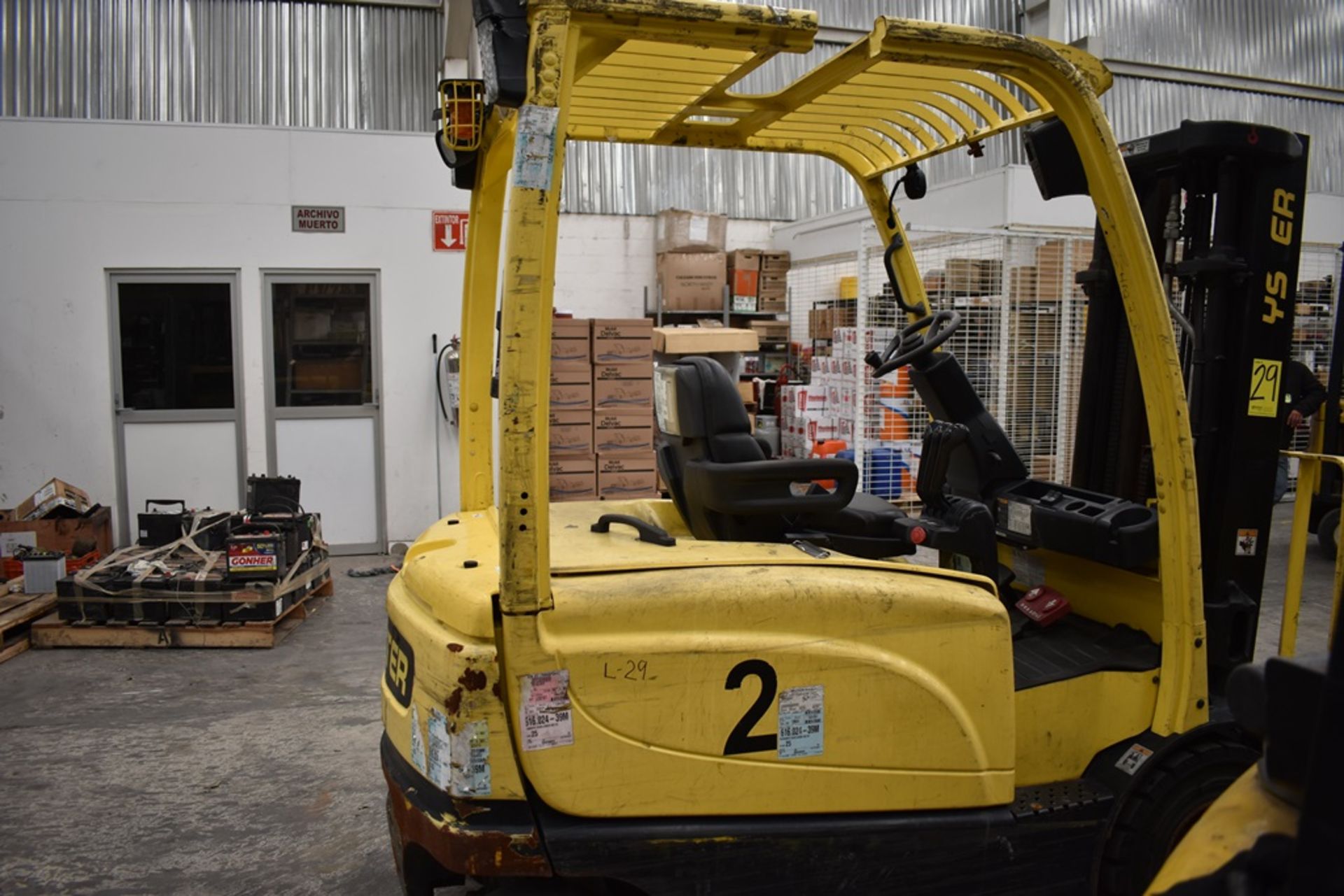 Hyster Electric Forklift, Model J45XN-28, S/N A276B04717M, 4350 lb Capacity - Image 7 of 30